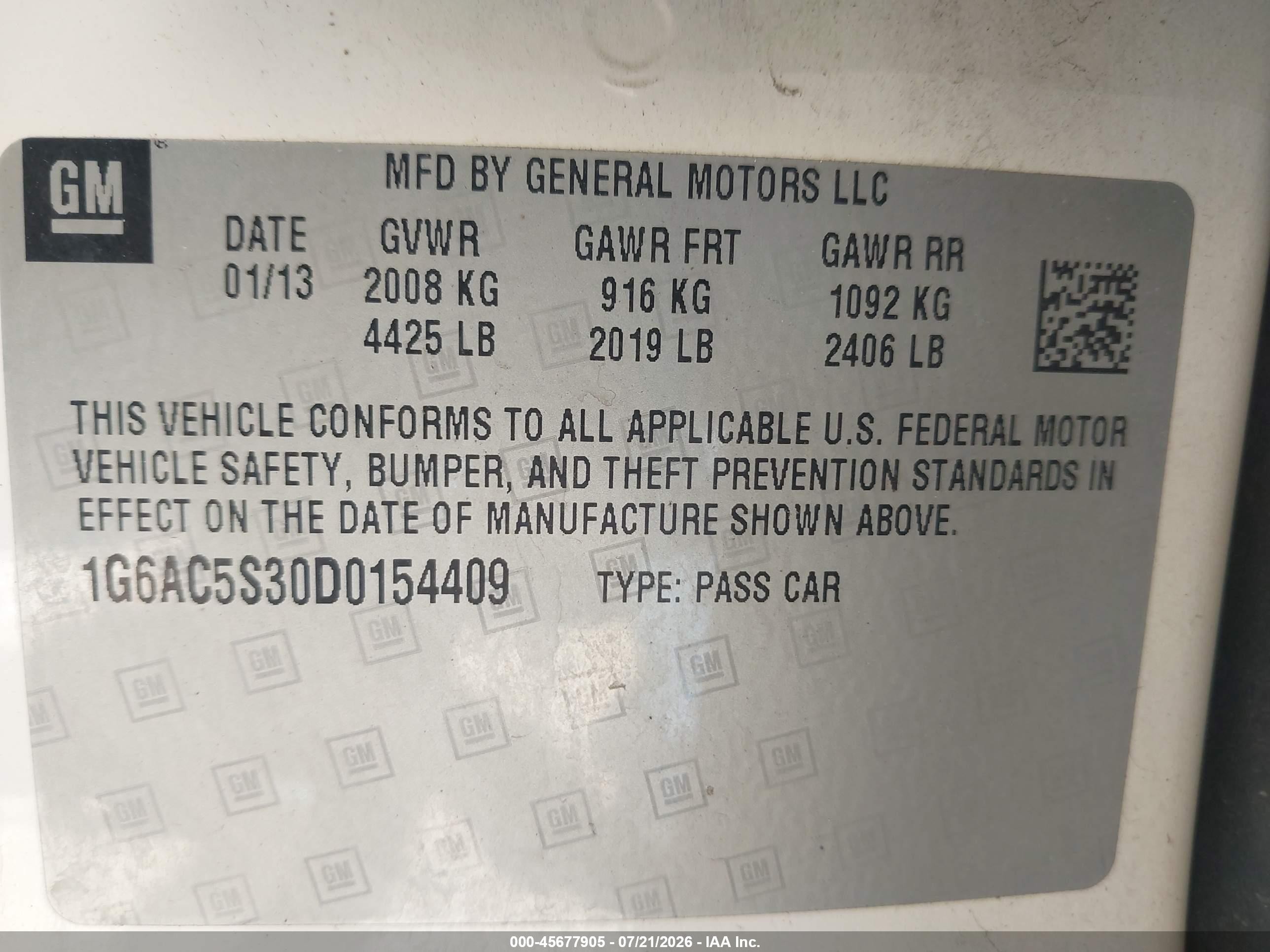 2013 Cadillac Ats Performance Beige vin: 1G6AC5S30D0154409