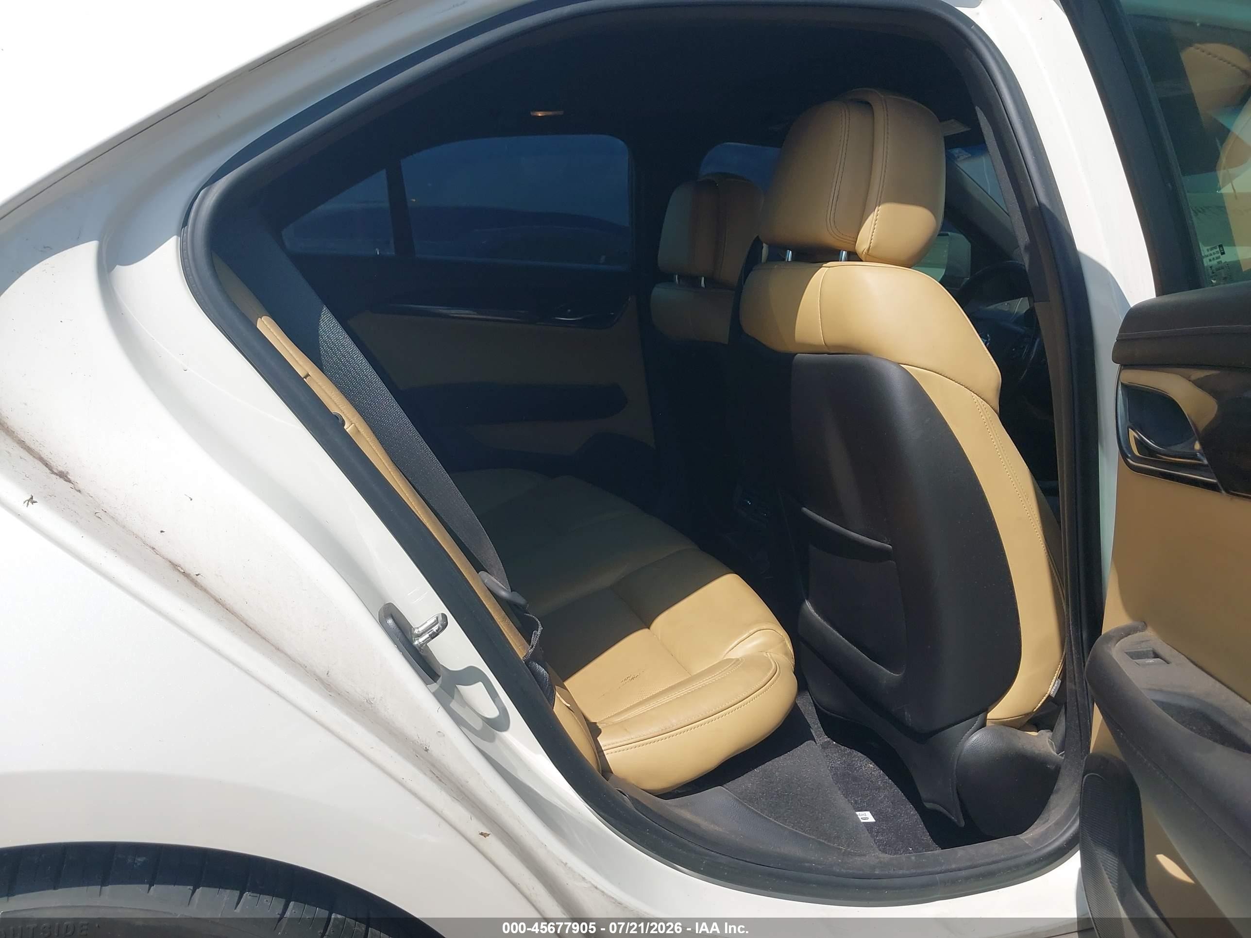 2013 Cadillac Ats Performance Beige vin: 1G6AC5S30D0154409
