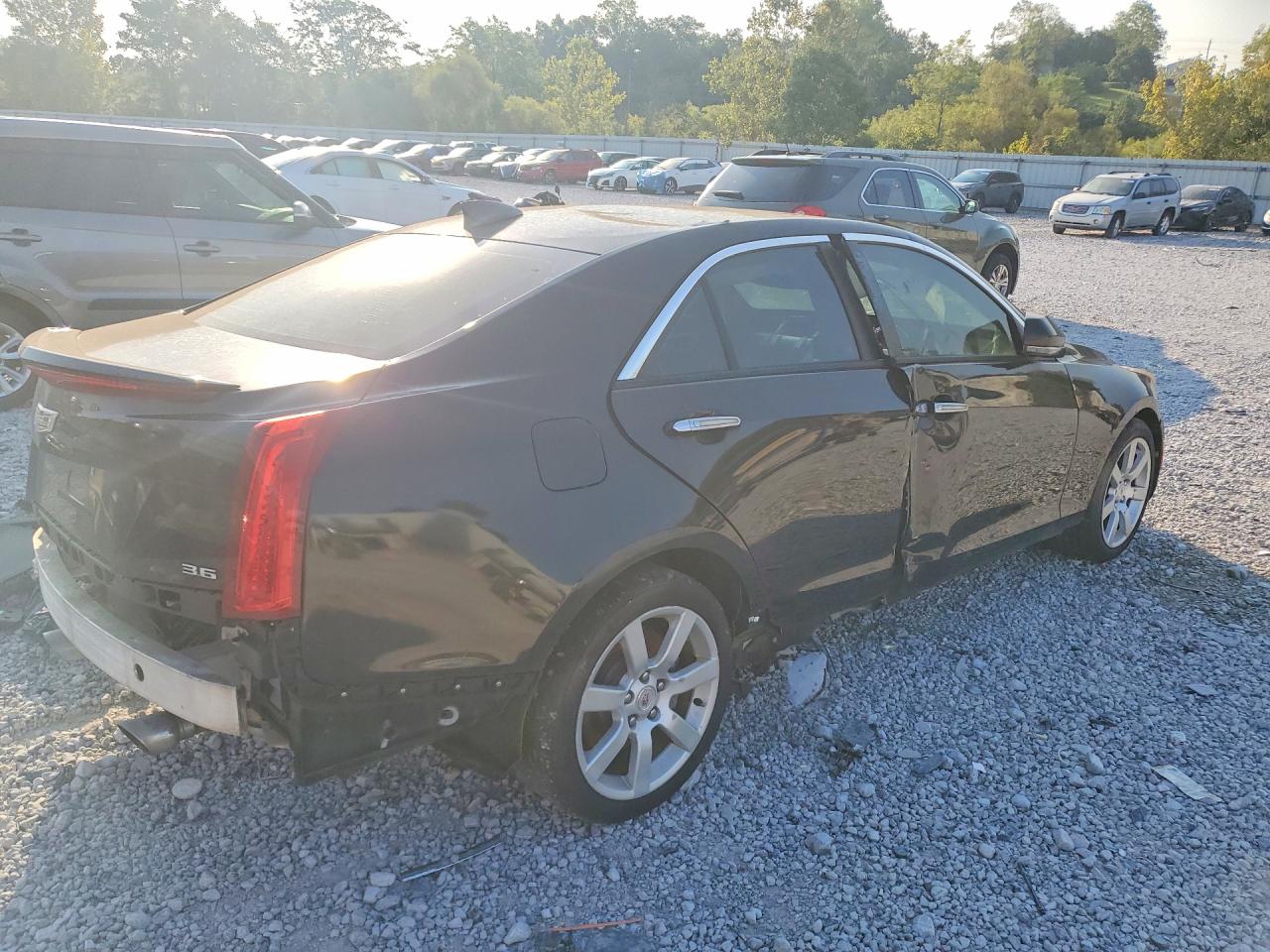 2015 Cadillac Ats Performance Black vin: 1G6AC5S30F0107237