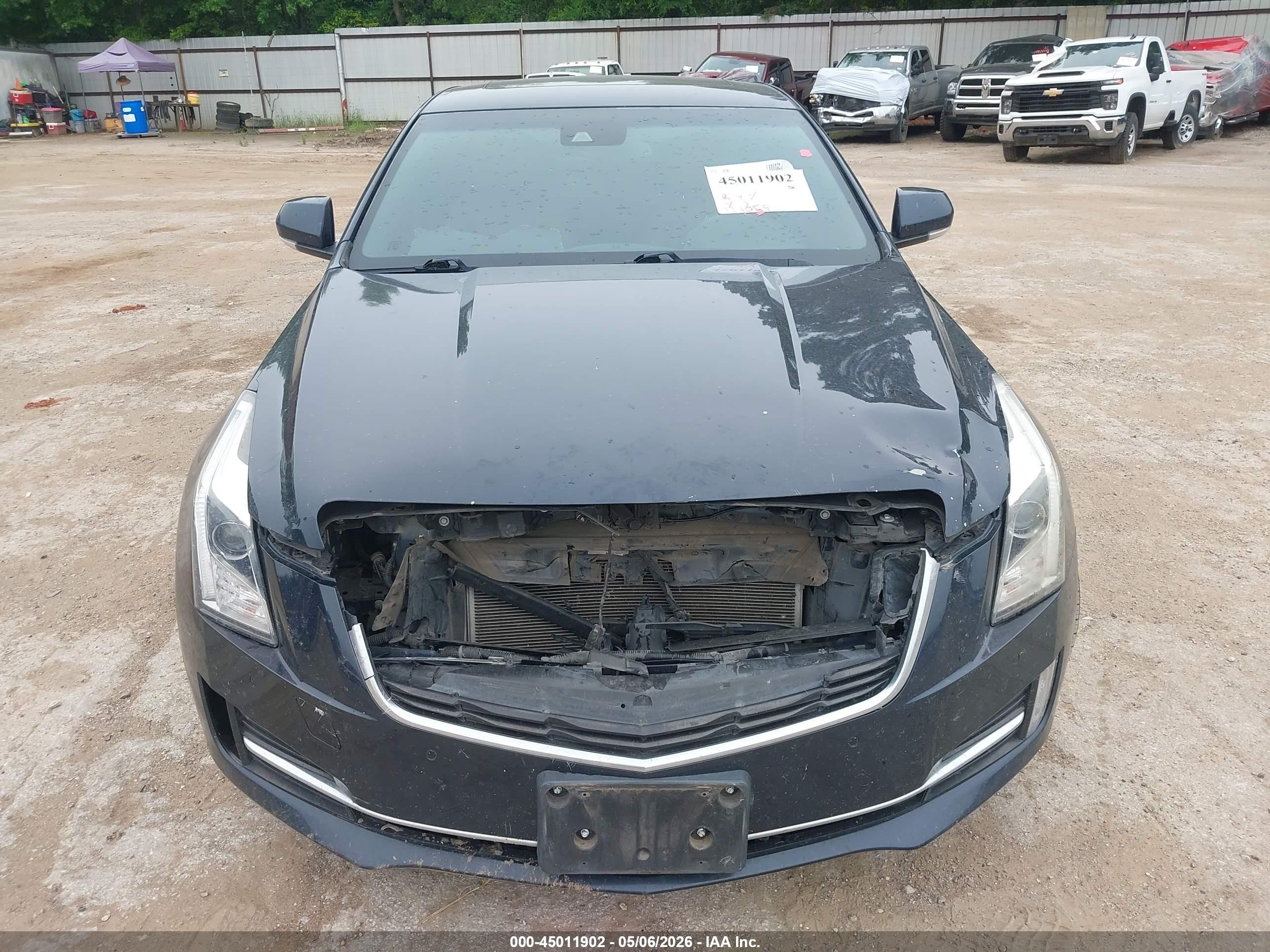 2015 Cadillac Ats Performance Dark Blue vin: 1G6AC5S30F0139377