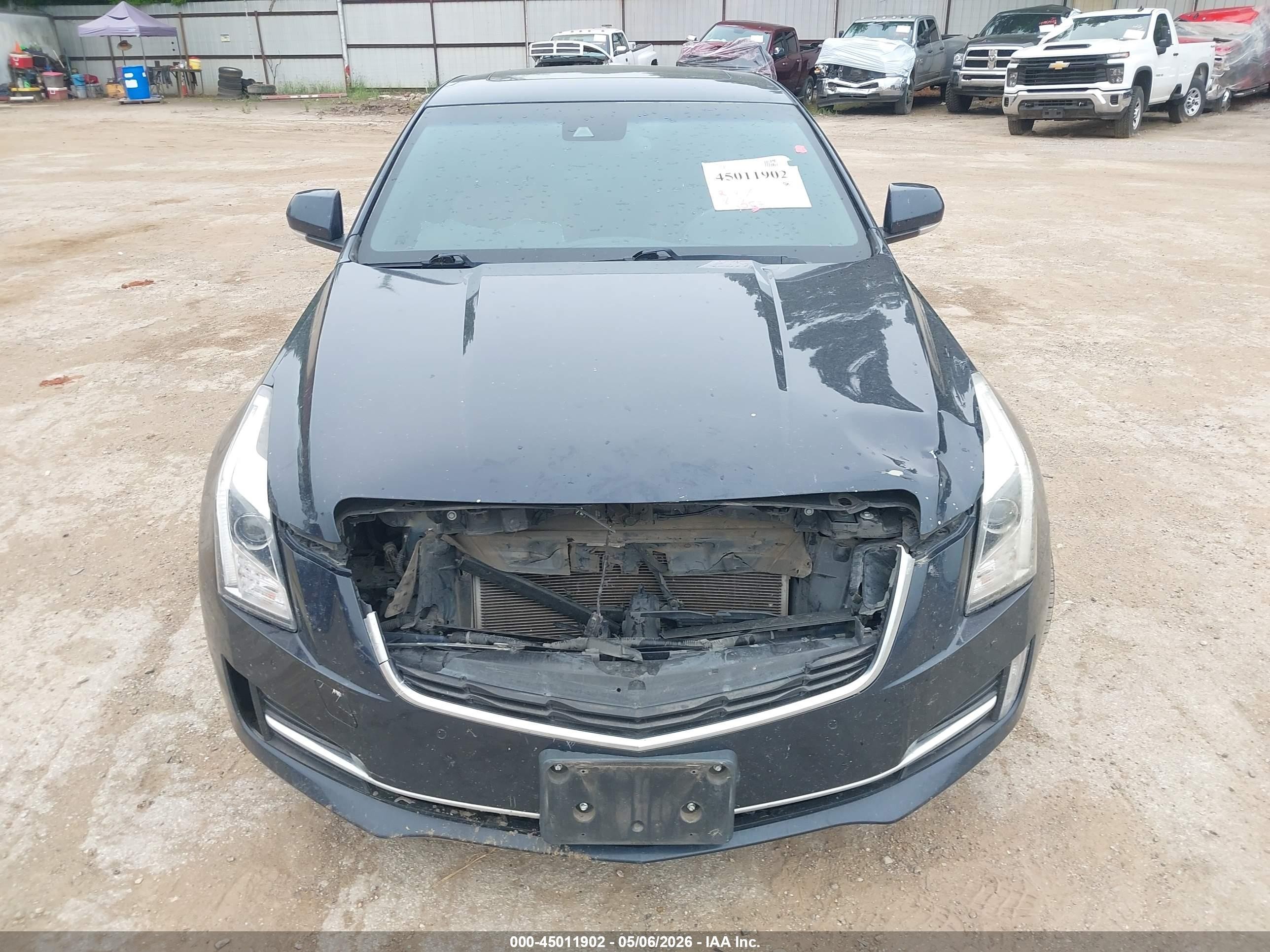 2015 Cadillac Ats Performance Dark Blue vin: 1G6AC5S30F0139377
