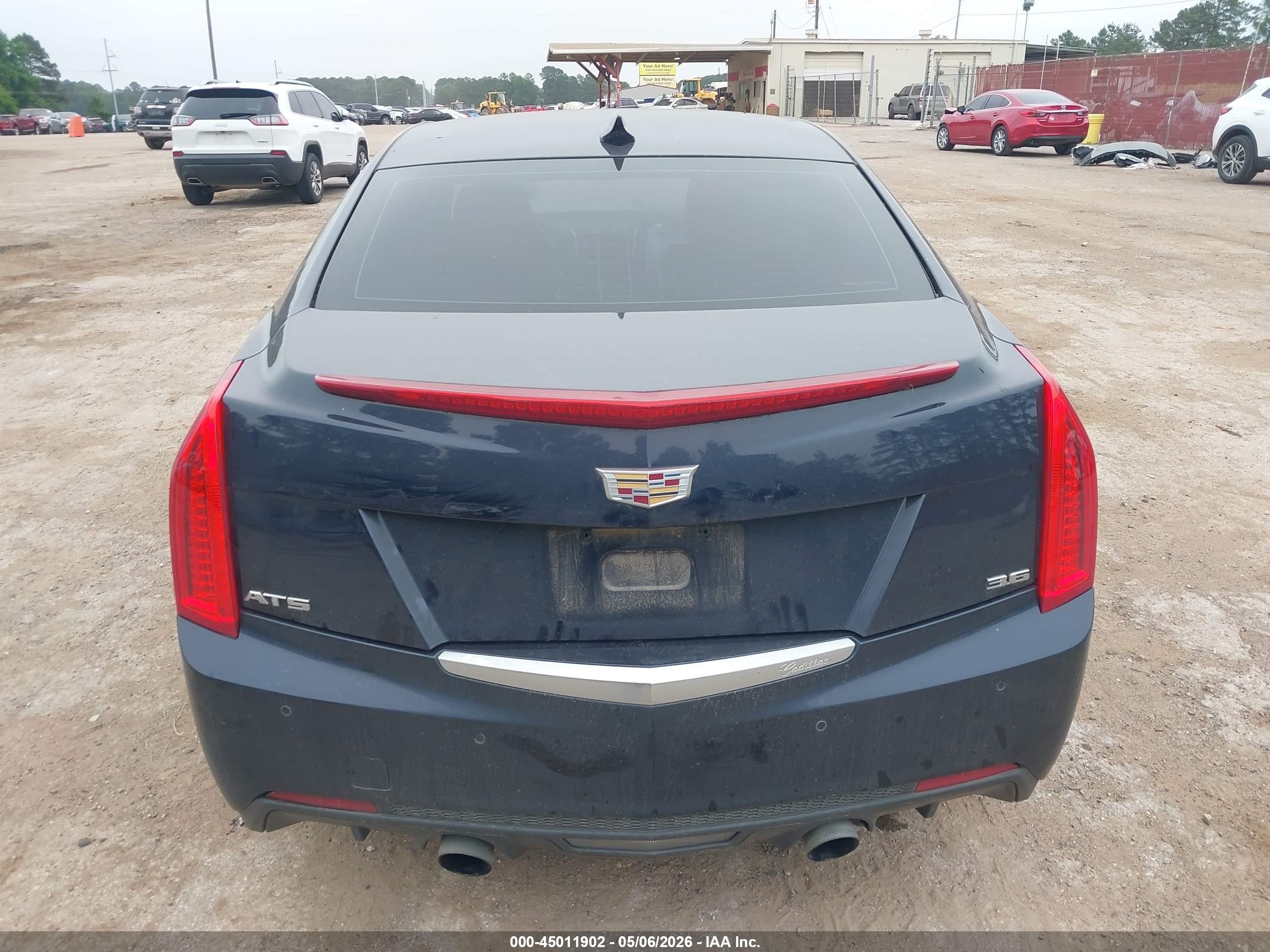 2015 Cadillac Ats Performance Dark Blue vin: 1G6AC5S30F0139377