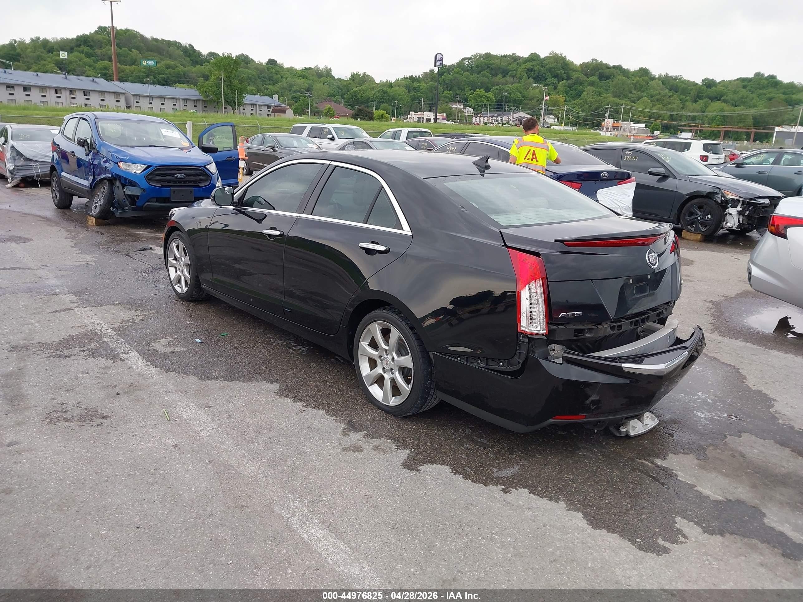 2013 Cadillac Ats Performance Black vin: 1G6AC5S33D0123784