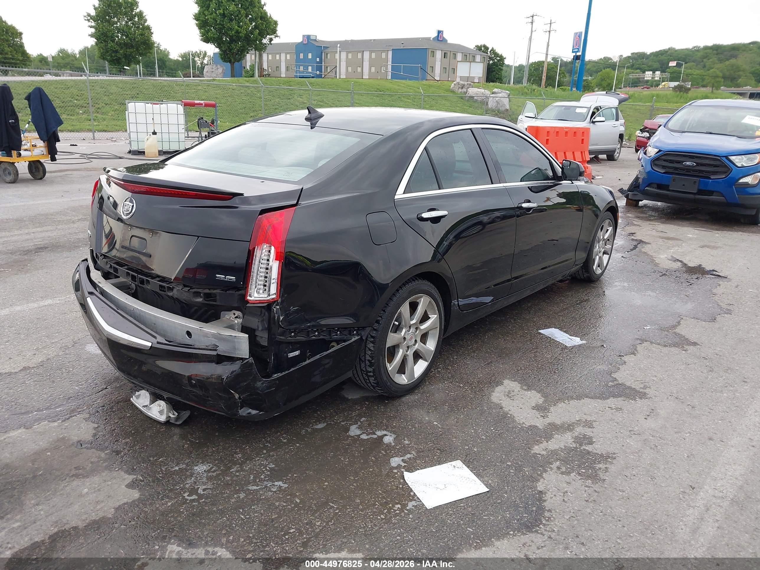 2013 Cadillac Ats Performance Black vin: 1G6AC5S33D0123784