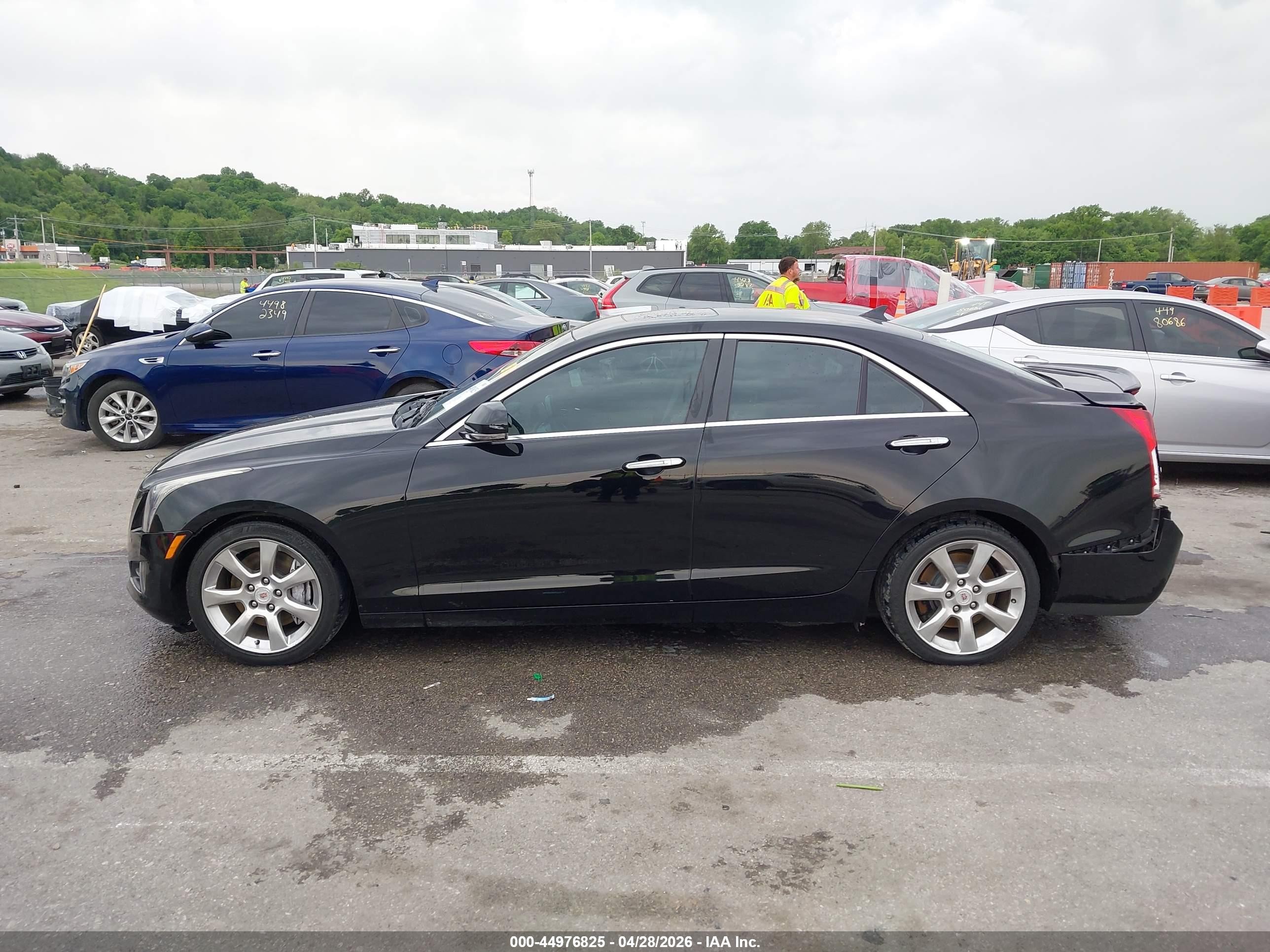2013 Cadillac Ats Performance Black vin: 1G6AC5S33D0123784