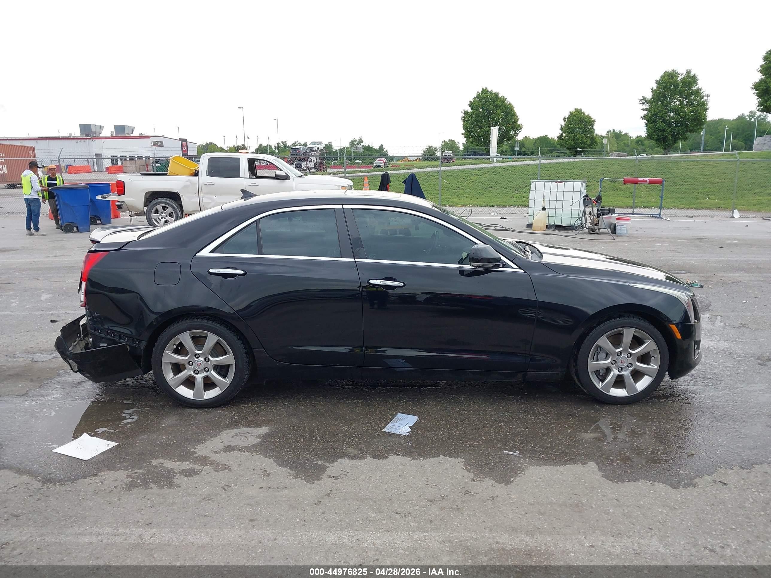 2013 Cadillac Ats Performance Black vin: 1G6AC5S33D0123784