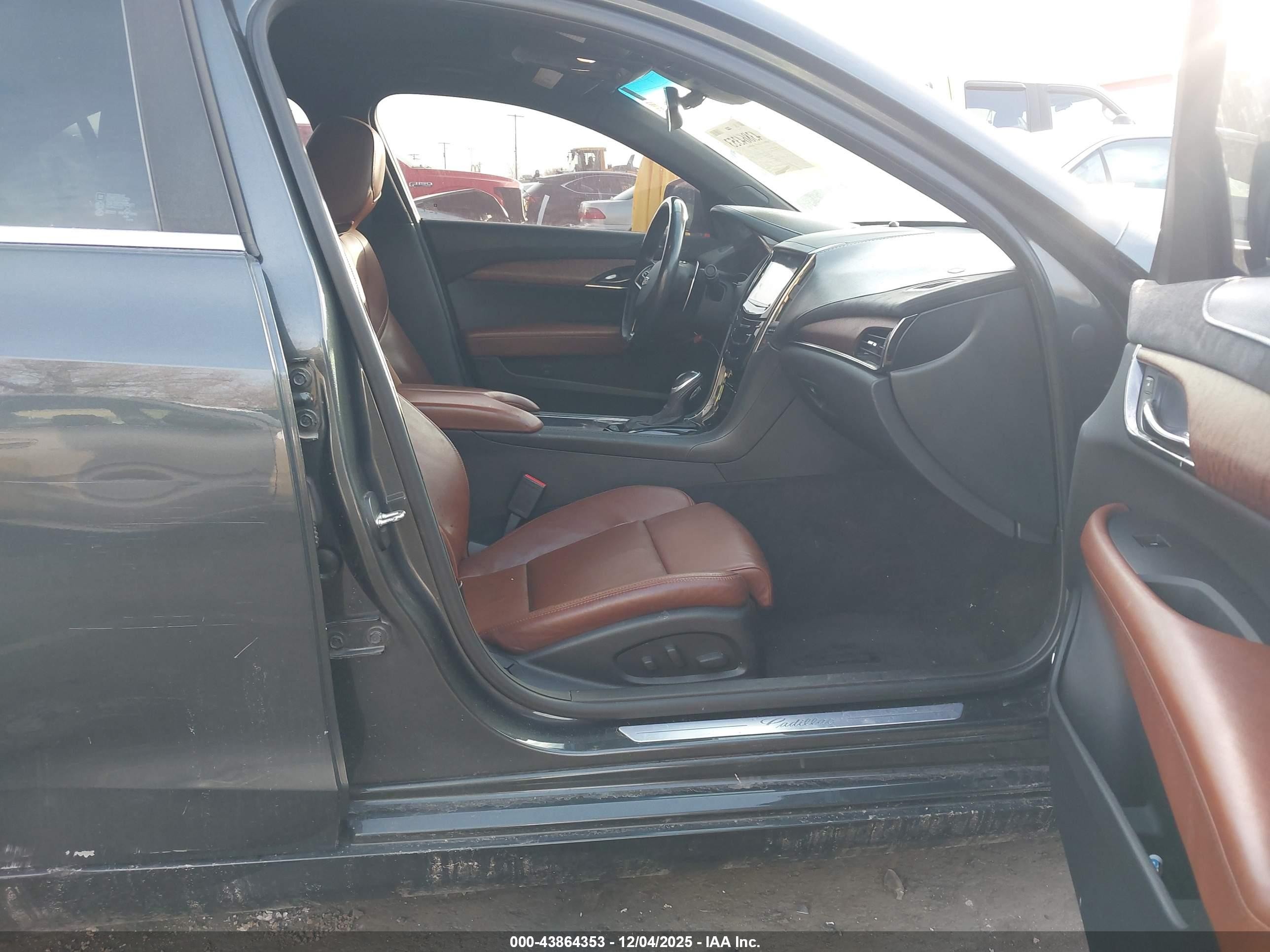 2015 Cadillac Ats Performance Серый vin: 1G6AC5S33F0109340