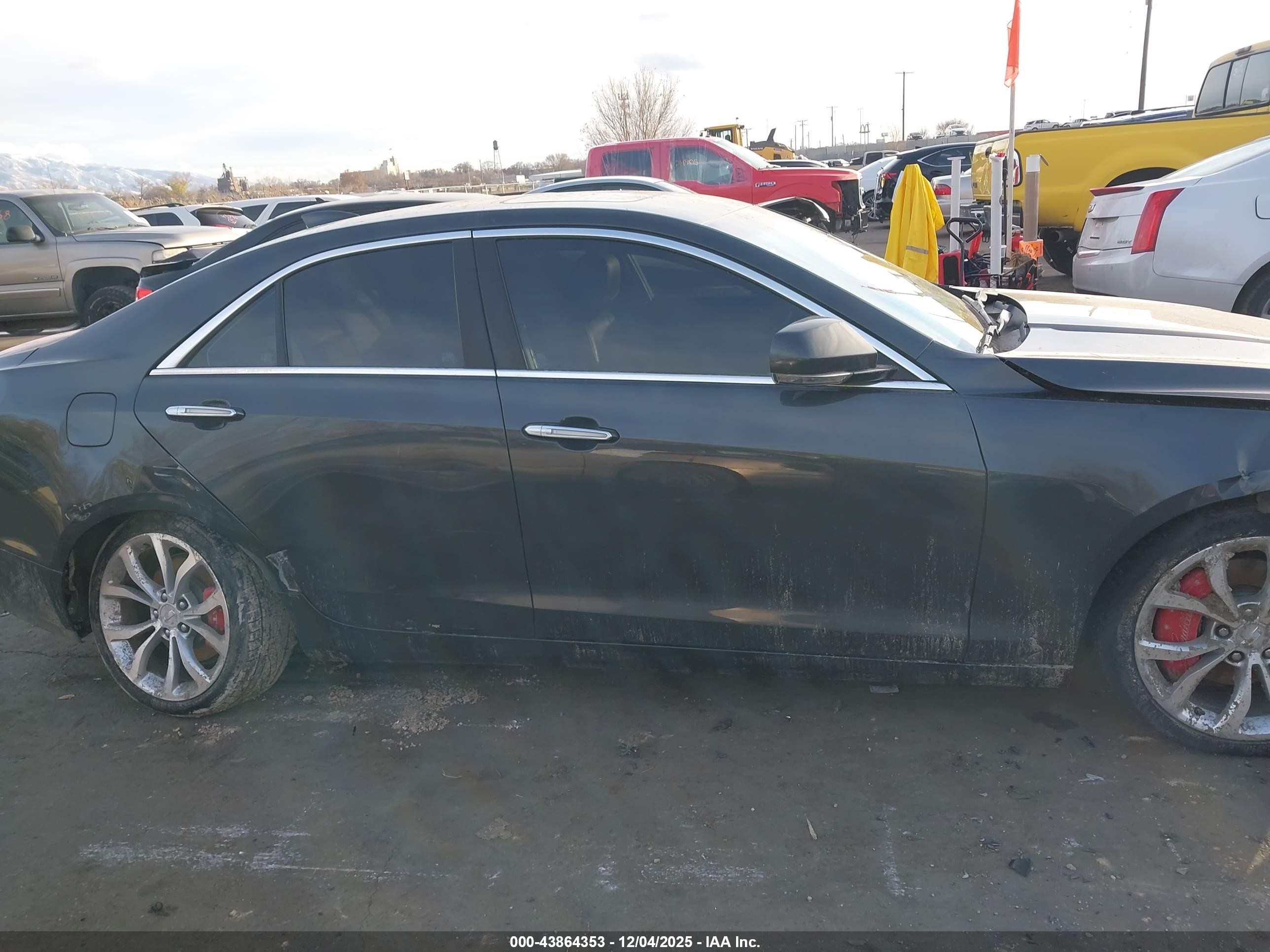 2015 Cadillac Ats Performance Серый vin: 1G6AC5S33F0109340