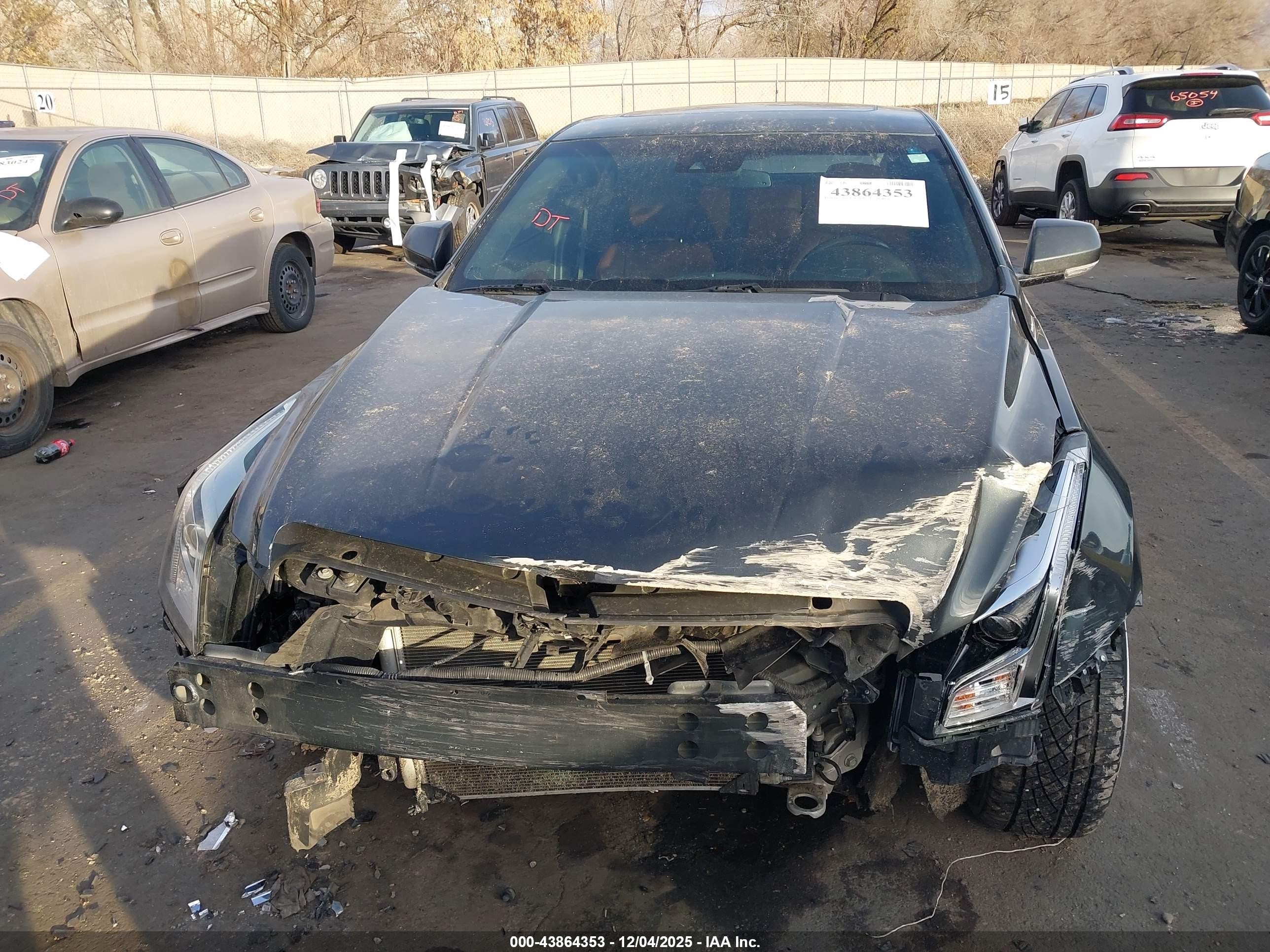 2015 Cadillac Ats Performance Серый vin: 1G6AC5S33F0109340