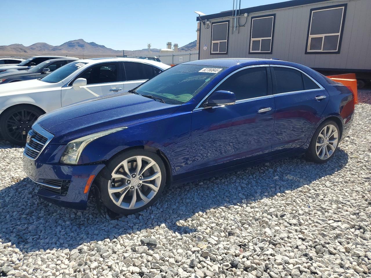 2015 Cadillac Ats Performance Blue vin: 1G6AC5S36F0108764