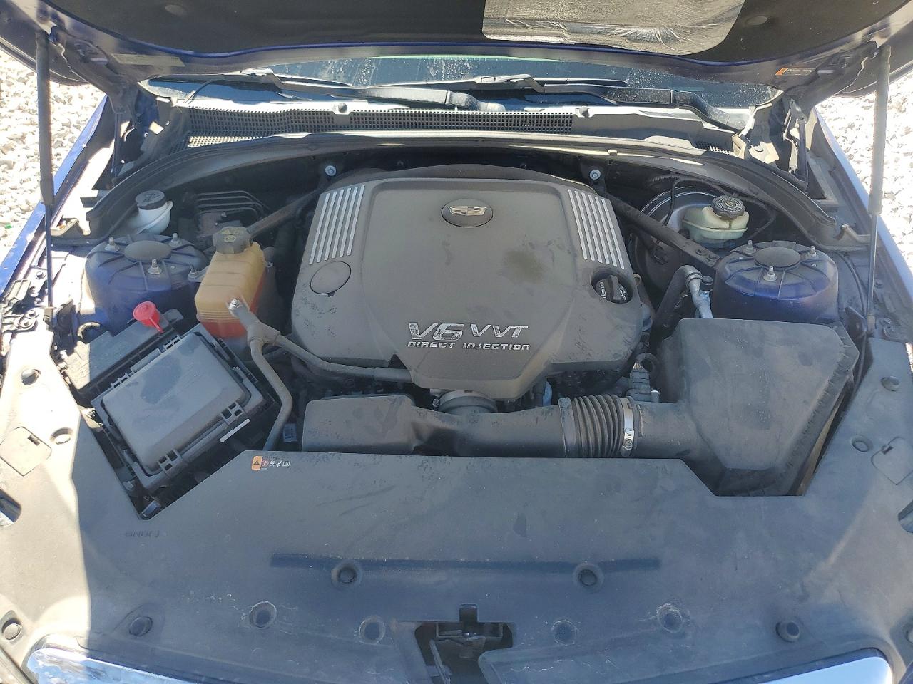 2015 Cadillac Ats Performance Blue vin: 1G6AC5S36F0108764