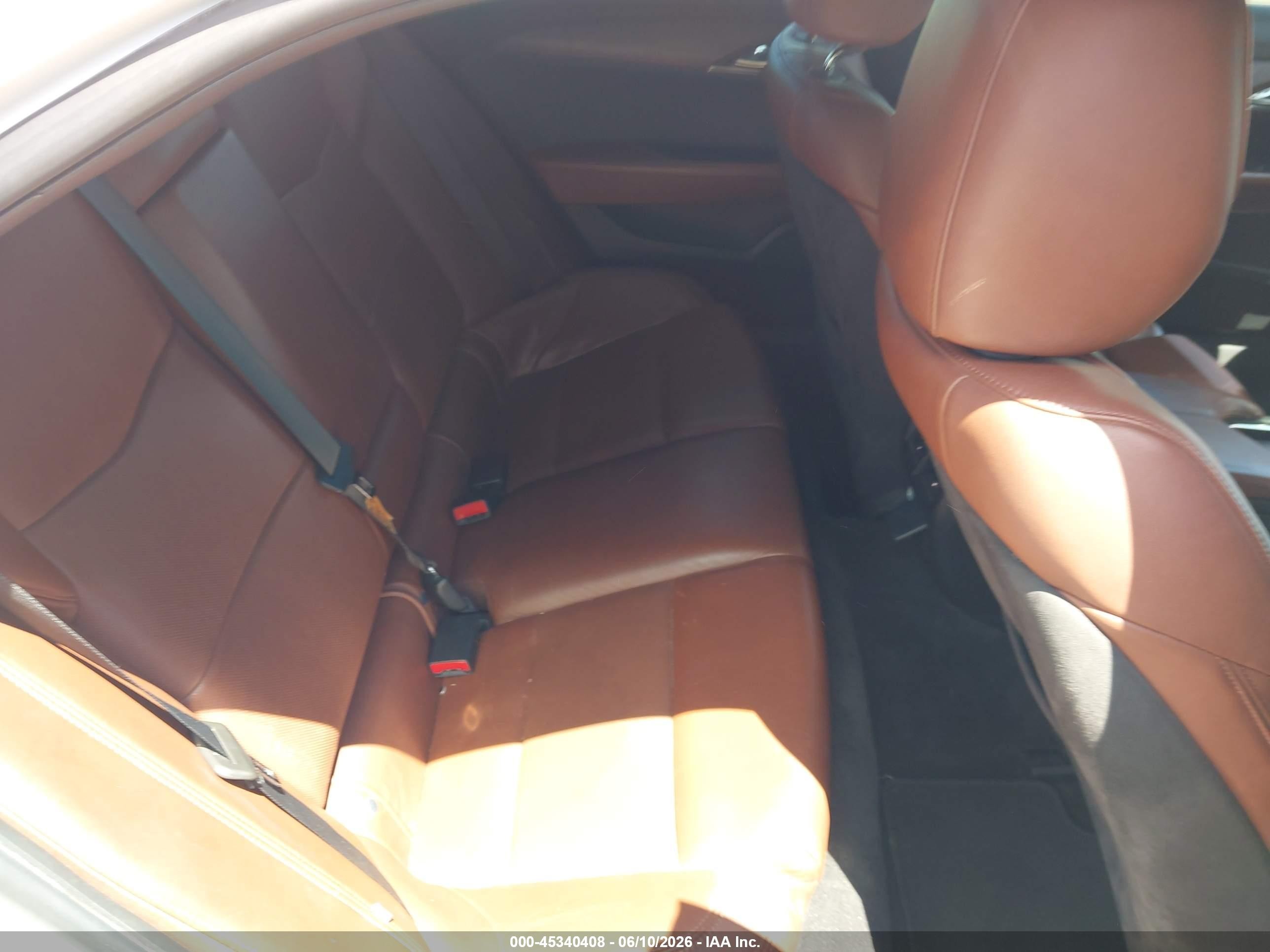 2015 Cadillac Ats Performance White vin: 1G6AC5S37F0115027