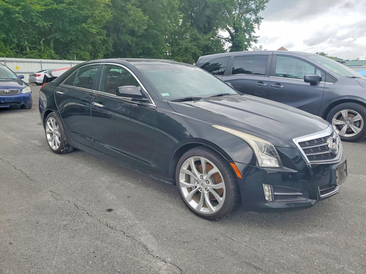 2013 Cadillac Ats Performance Black vin: 1G6AC5SX0D0129688
