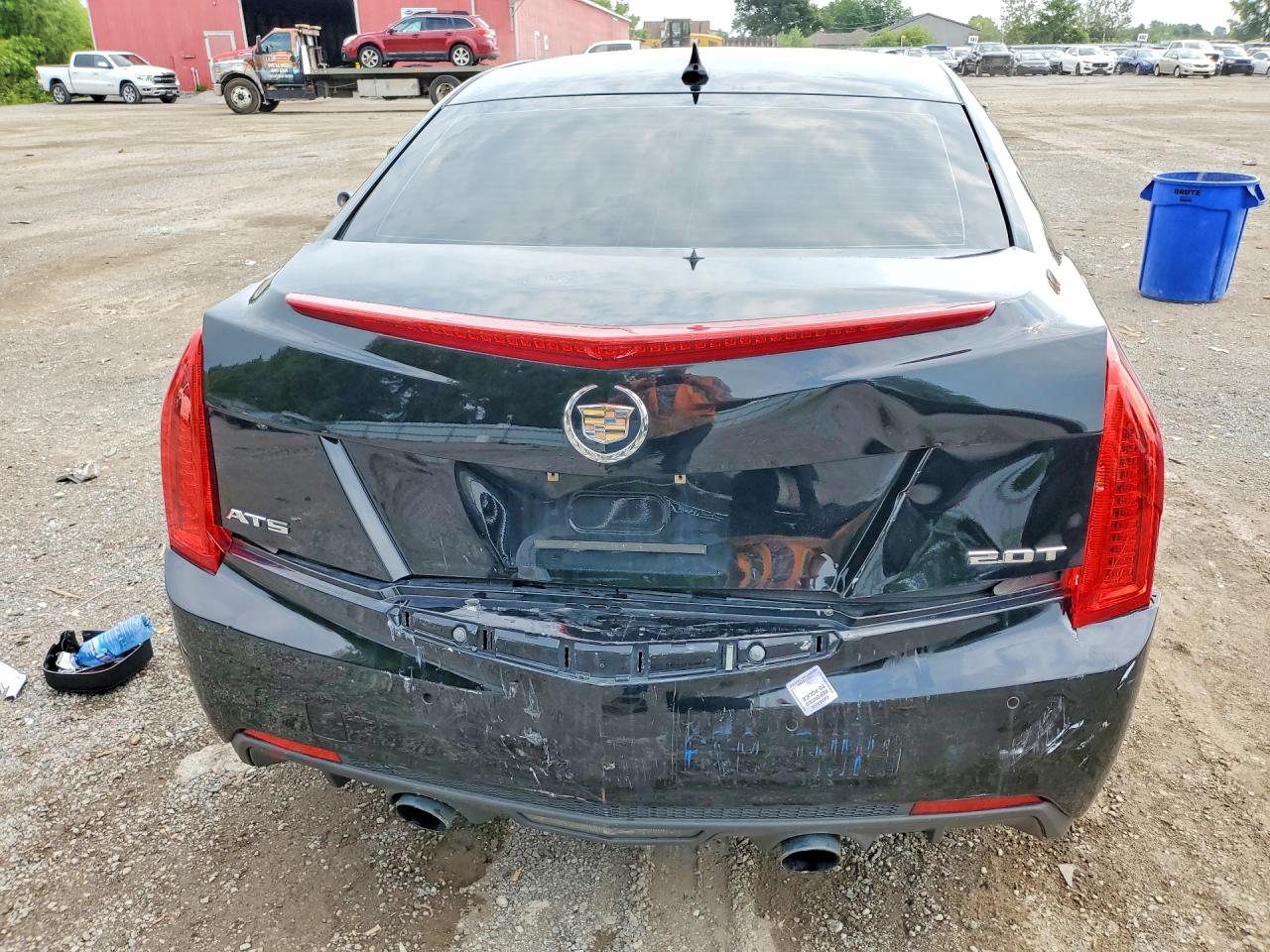 2013 Cadillac Ats Performance Черный vin: 1G6AC5SX0D0165588