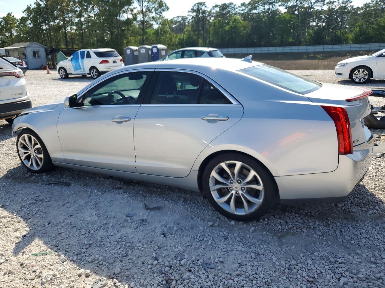 2014 Cadillac Ats Performance Silver vin: 1G6AC5SX0E0194736