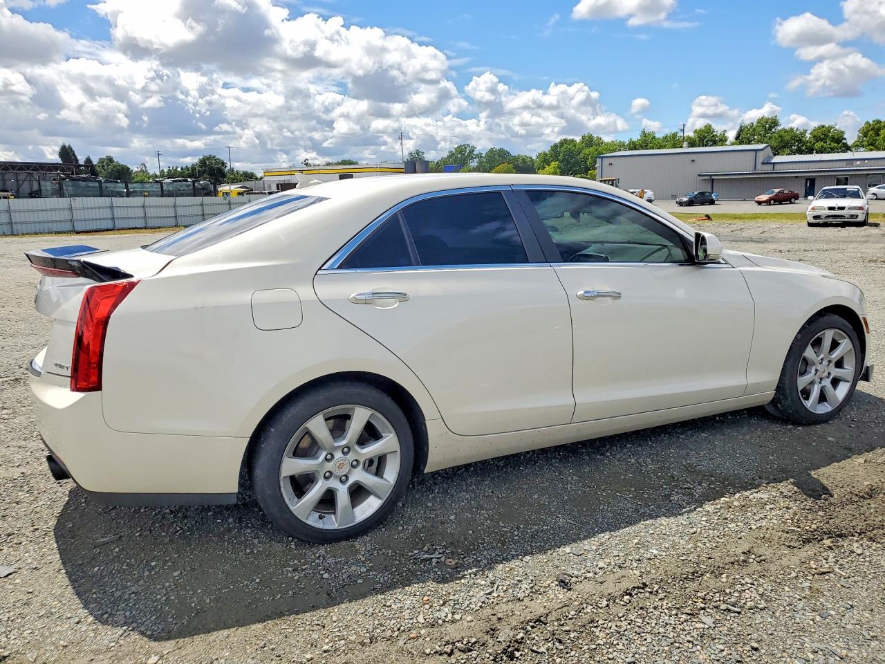 2013 Cadillac Ats Performance White vin: 1G6AC5SX3D0156660