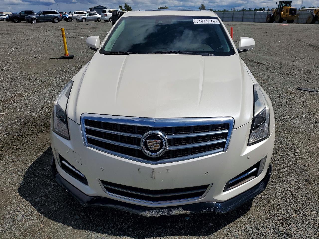 2013 Cadillac Ats Performance White vin: 1G6AC5SX3D0156660