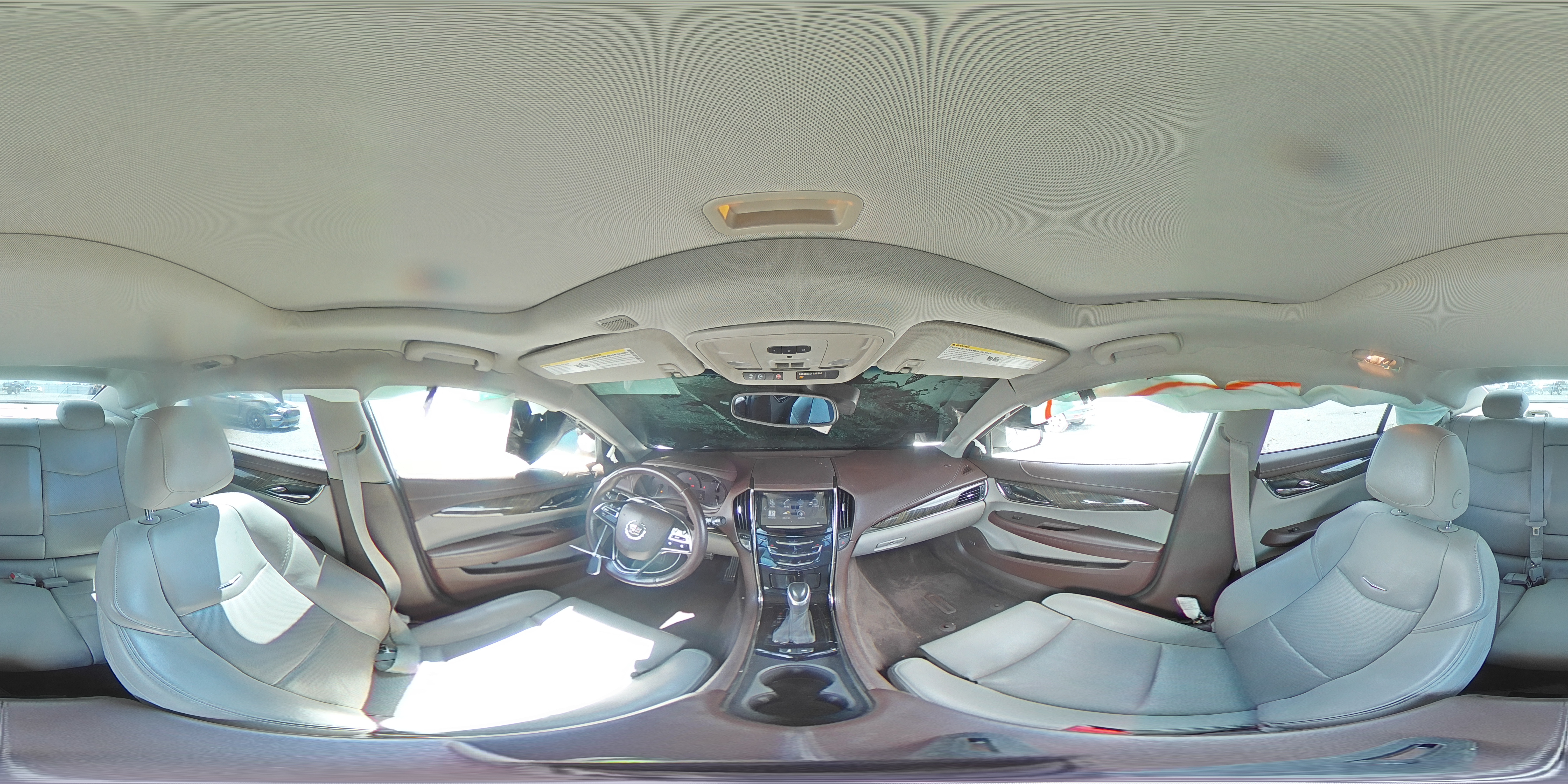 2013 Cadillac Ats Performance White vin: 1G6AC5SX3D0156660