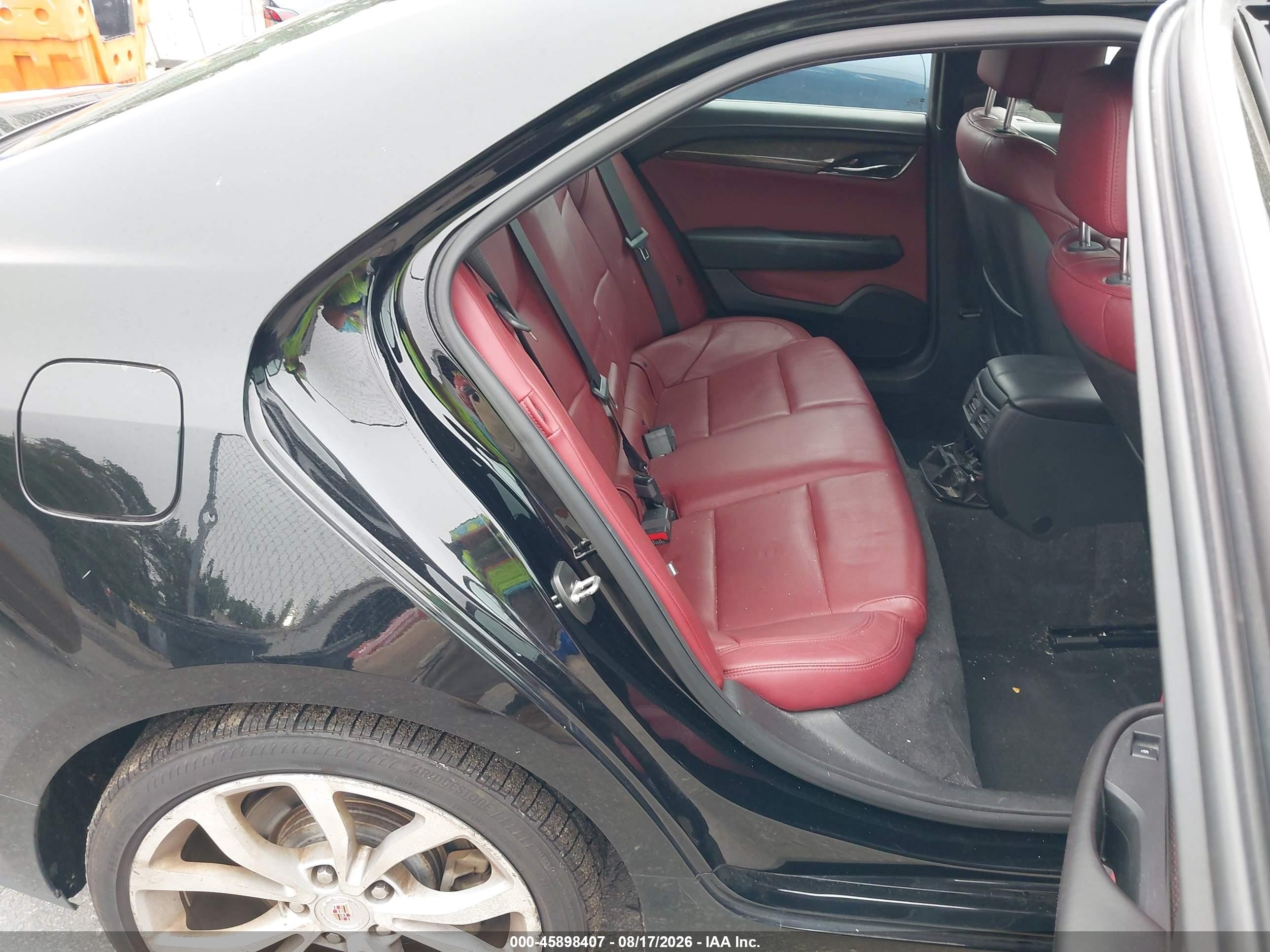 2013 Cadillac Ats Performance Black vin: 1G6AC5SX3D0178092