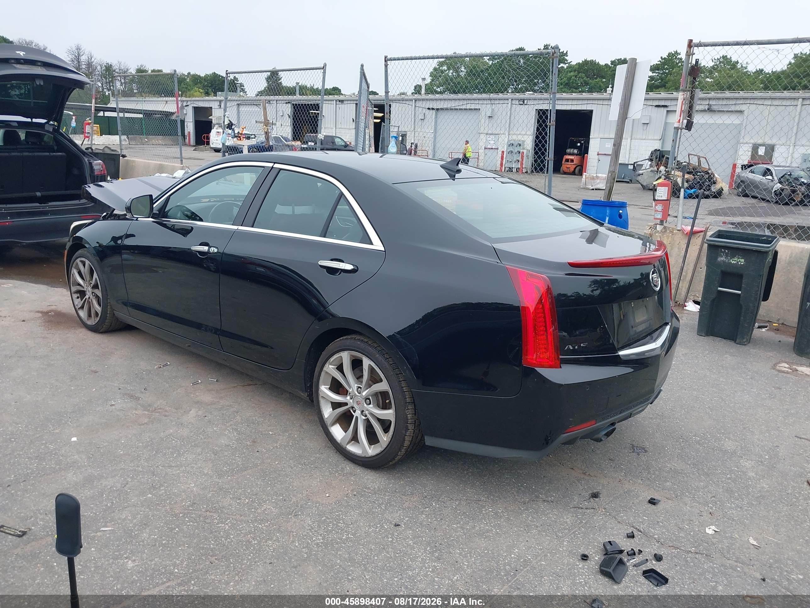 2013 Cadillac Ats Performance Black vin: 1G6AC5SX3D0178092