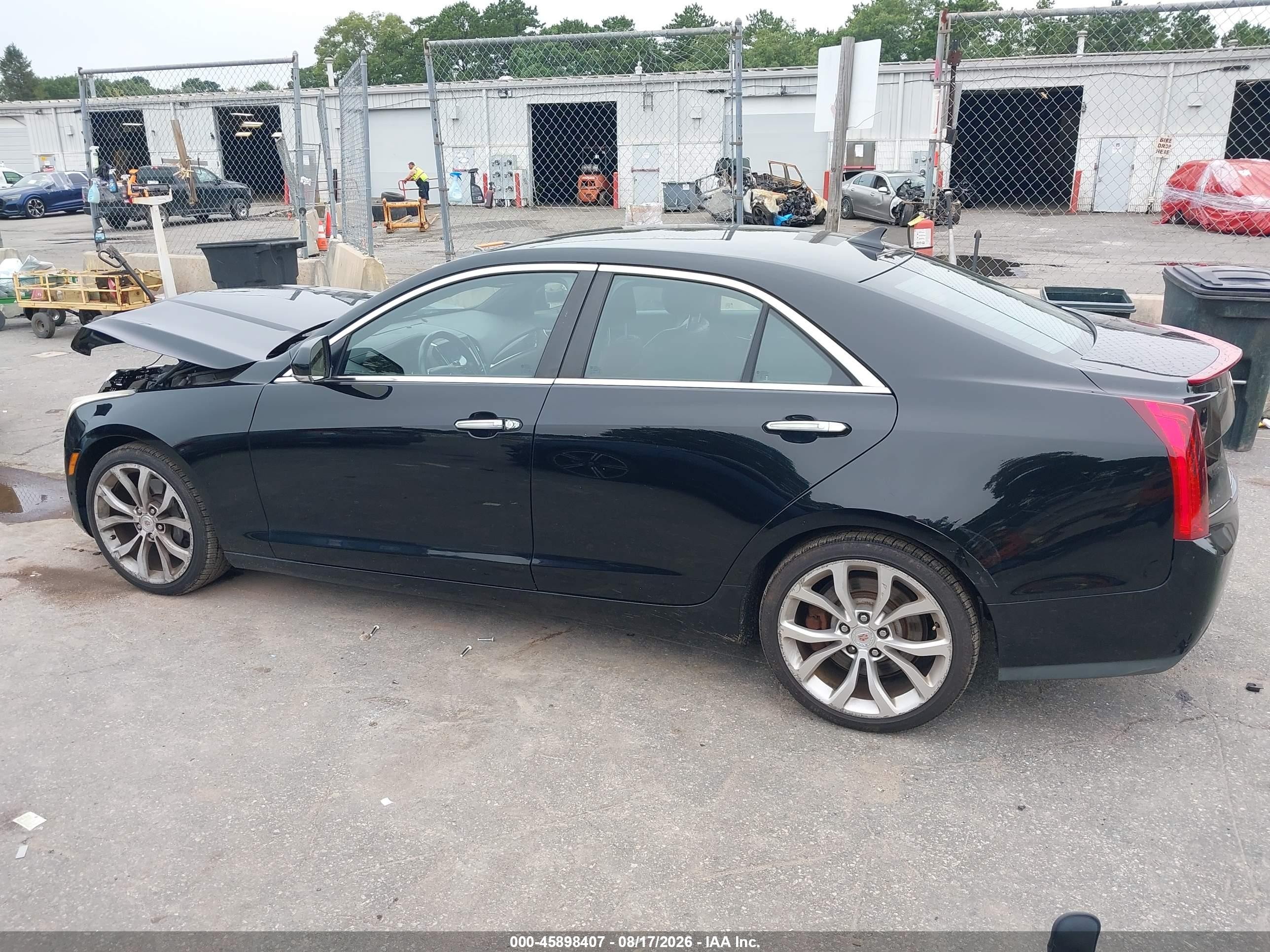 2013 Cadillac Ats Performance Black vin: 1G6AC5SX3D0178092