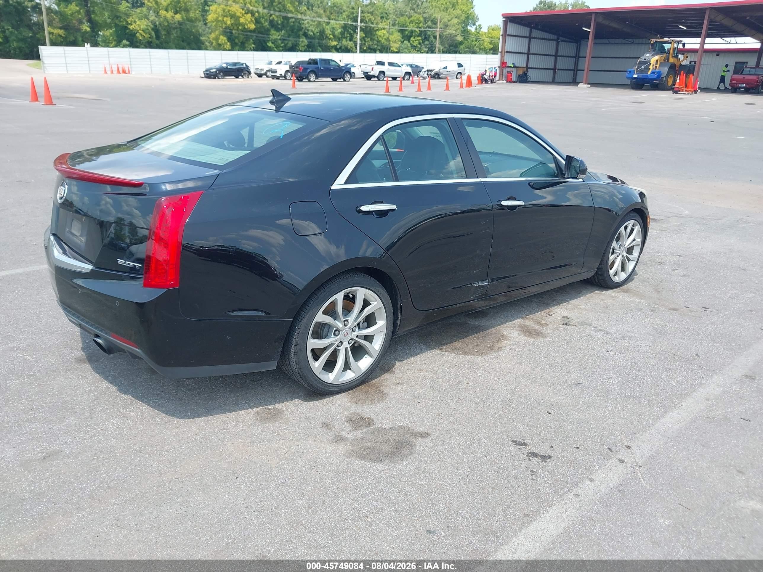2014 Cadillac Ats Performance Black vin: 1G6AC5SX3E0163089