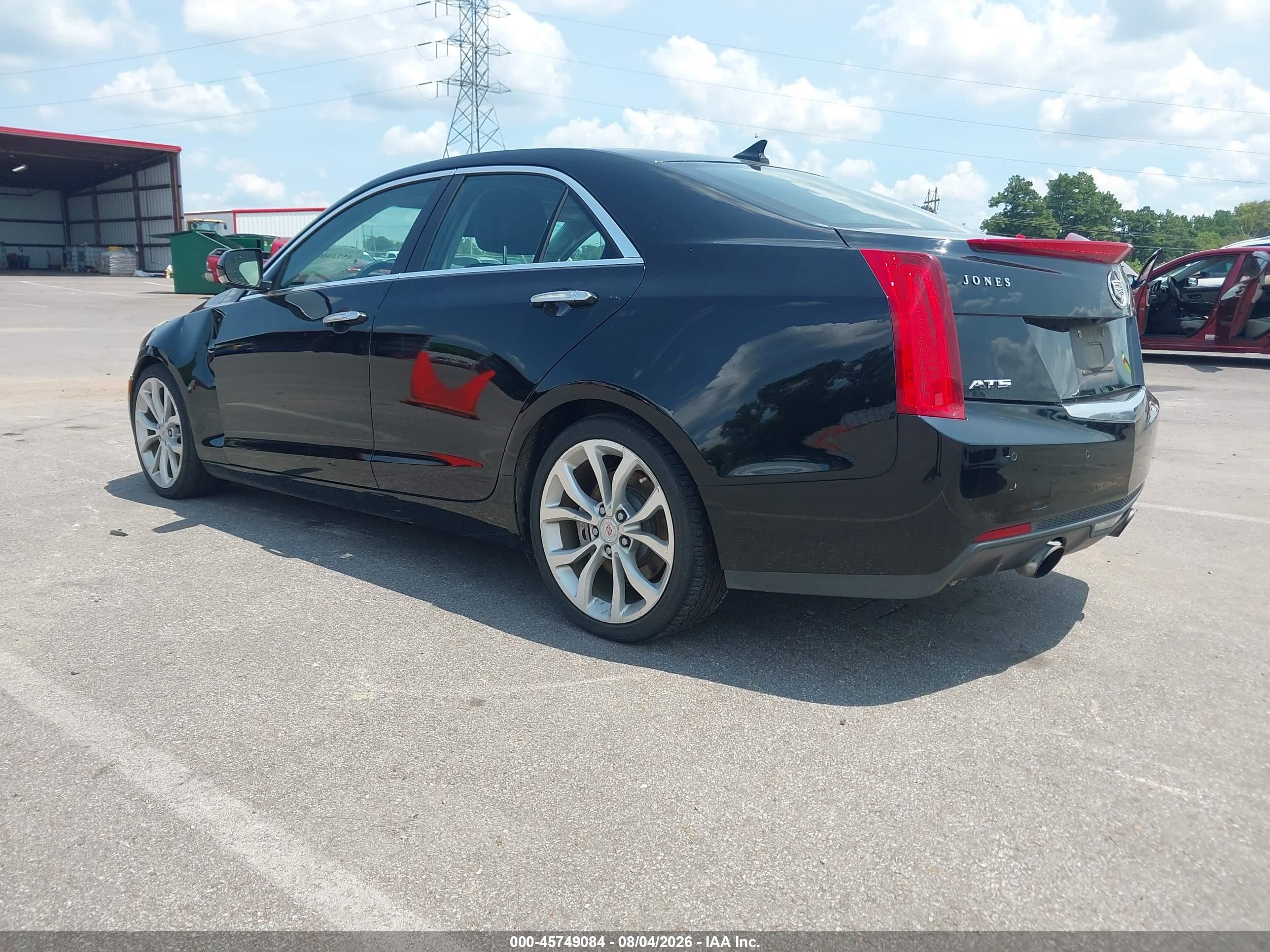 2014 Cadillac Ats Performance Black vin: 1G6AC5SX3E0163089