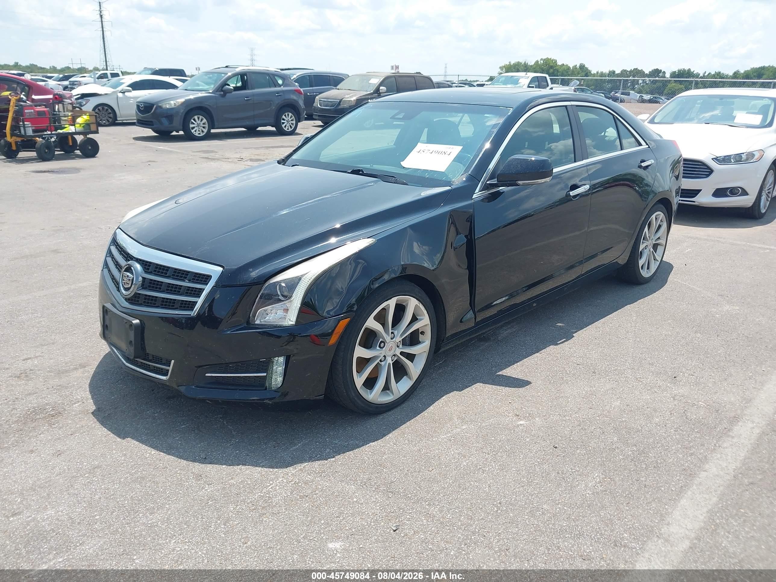 2014 Cadillac Ats Performance Black vin: 1G6AC5SX3E0163089