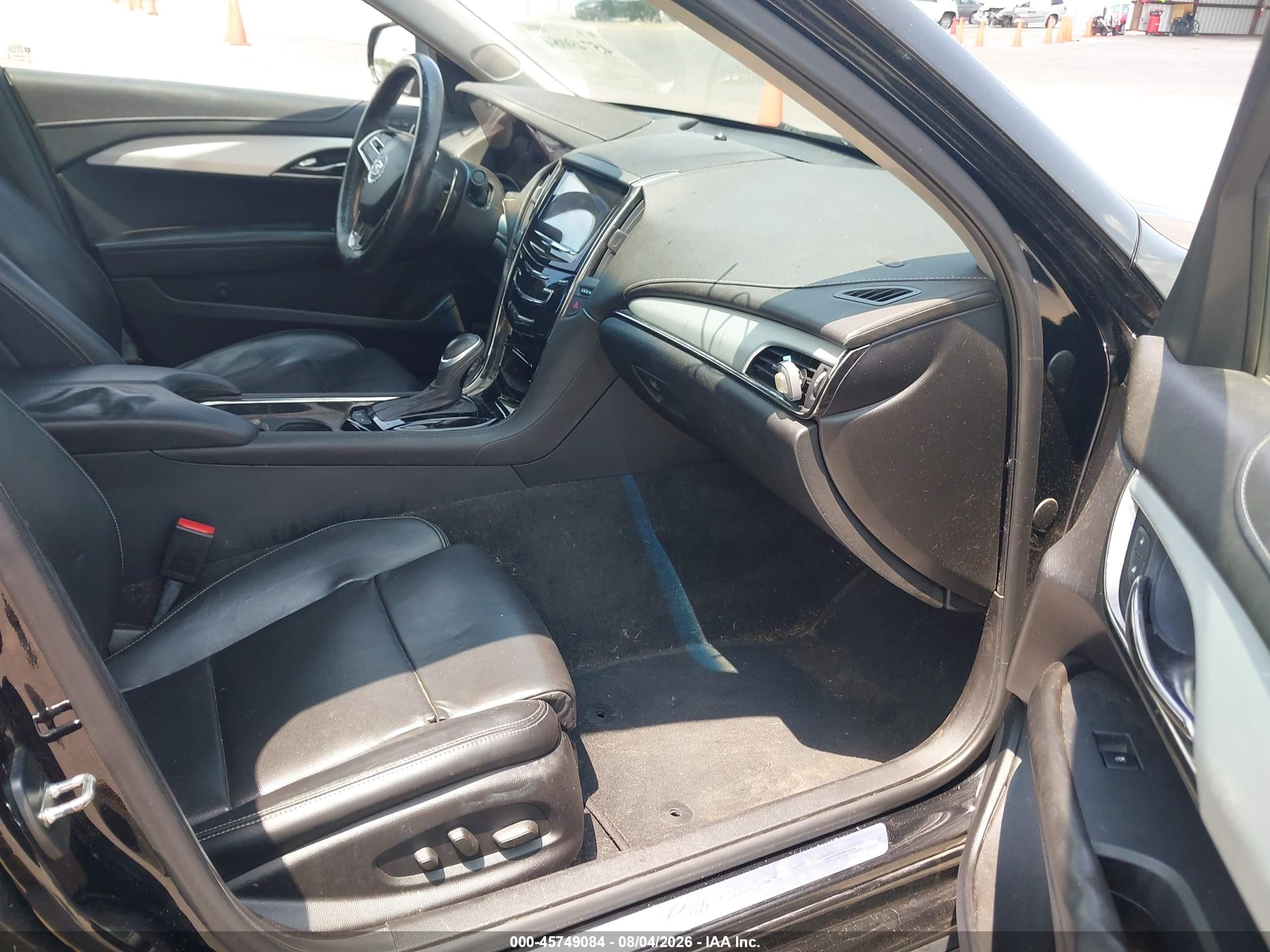 2014 Cadillac Ats Performance Black vin: 1G6AC5SX3E0163089