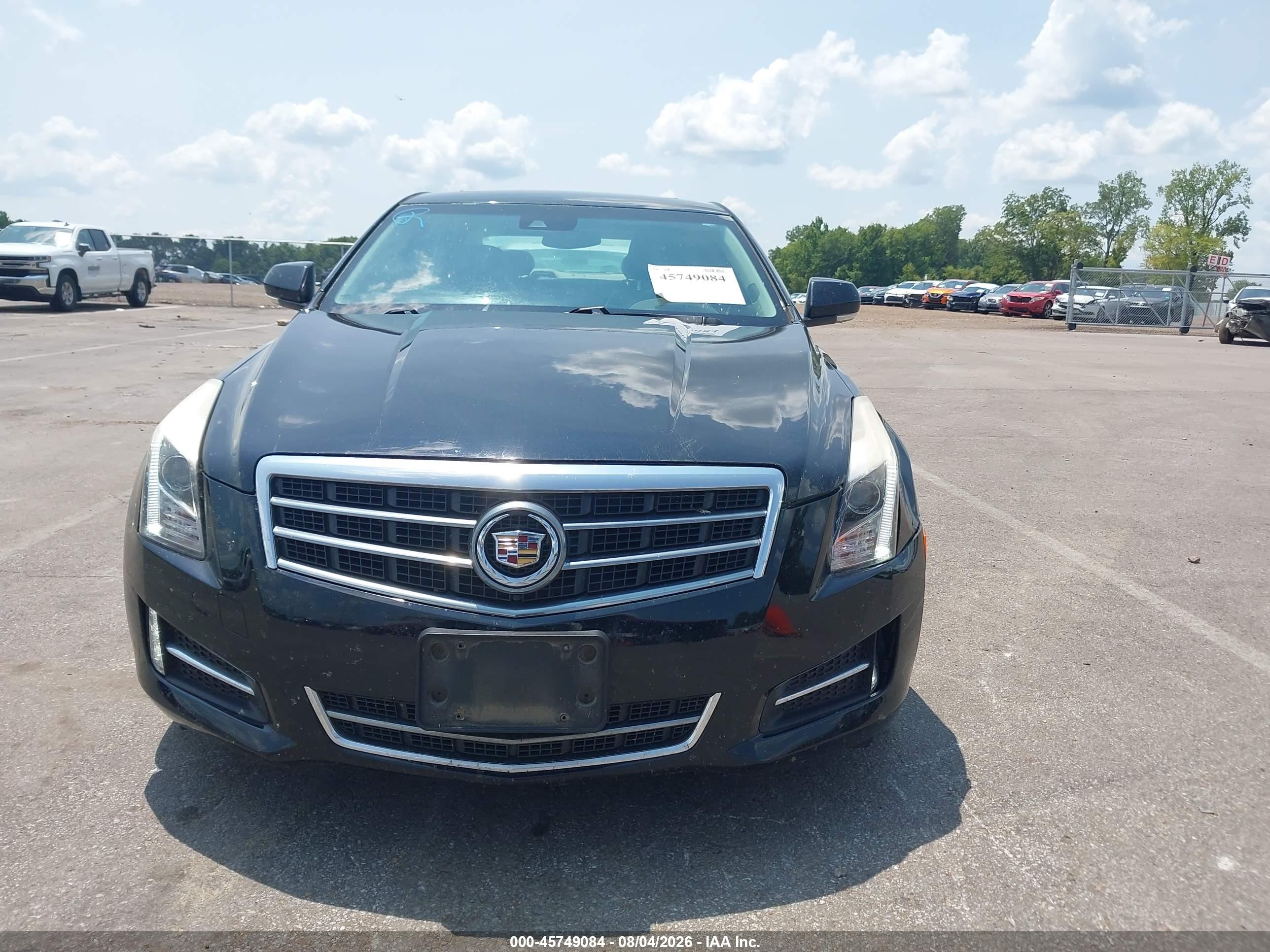 2014 Cadillac Ats Performance Black vin: 1G6AC5SX3E0163089