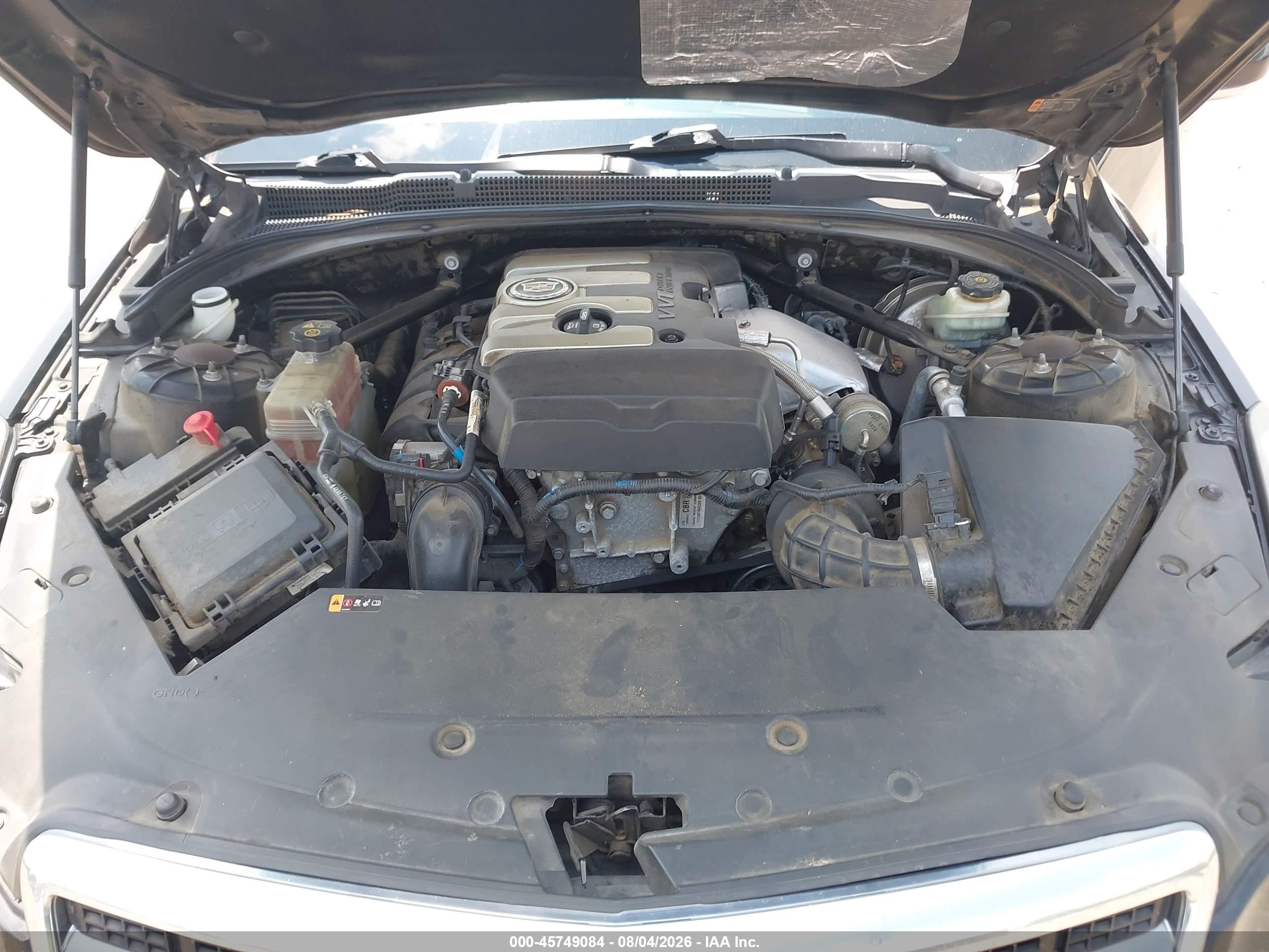 2014 Cadillac Ats Performance Black vin: 1G6AC5SX3E0163089
