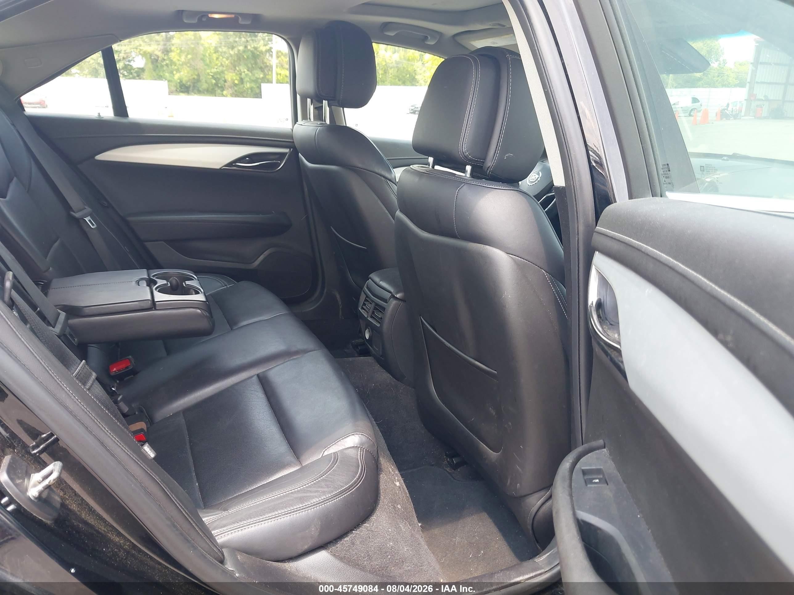 2014 Cadillac Ats Performance Black vin: 1G6AC5SX3E0163089