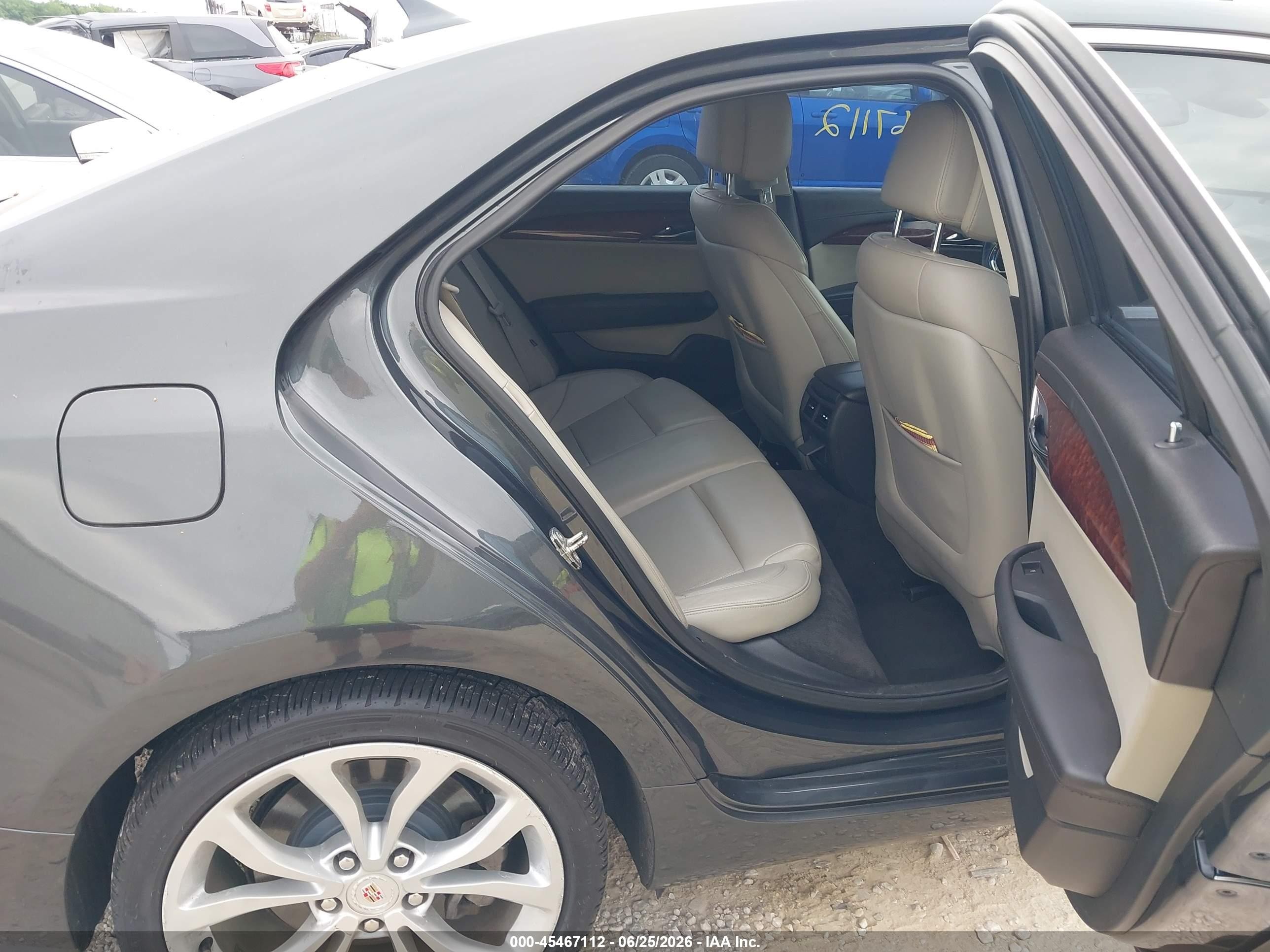 2014 Cadillac Ats Performance Gray vin: 1G6AC5SX4E0105055