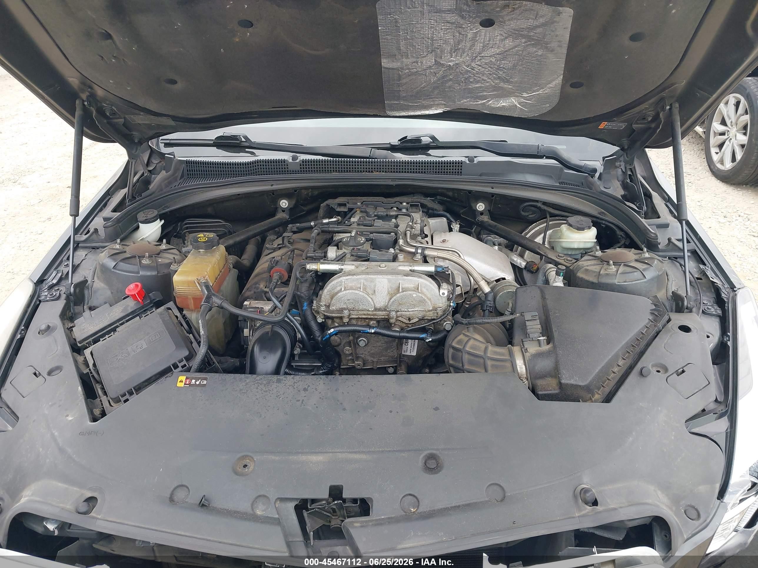 2014 Cadillac Ats Performance Gray vin: 1G6AC5SX4E0105055