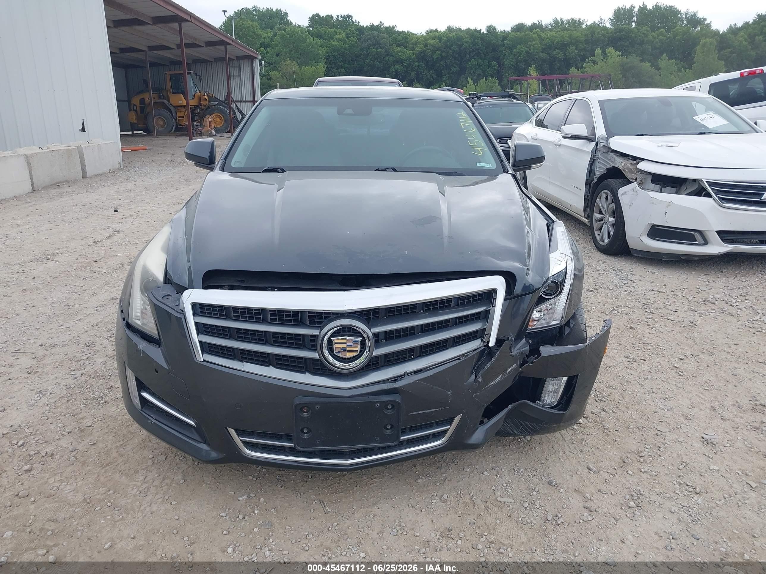 2014 Cadillac Ats Performance Gray vin: 1G6AC5SX4E0105055