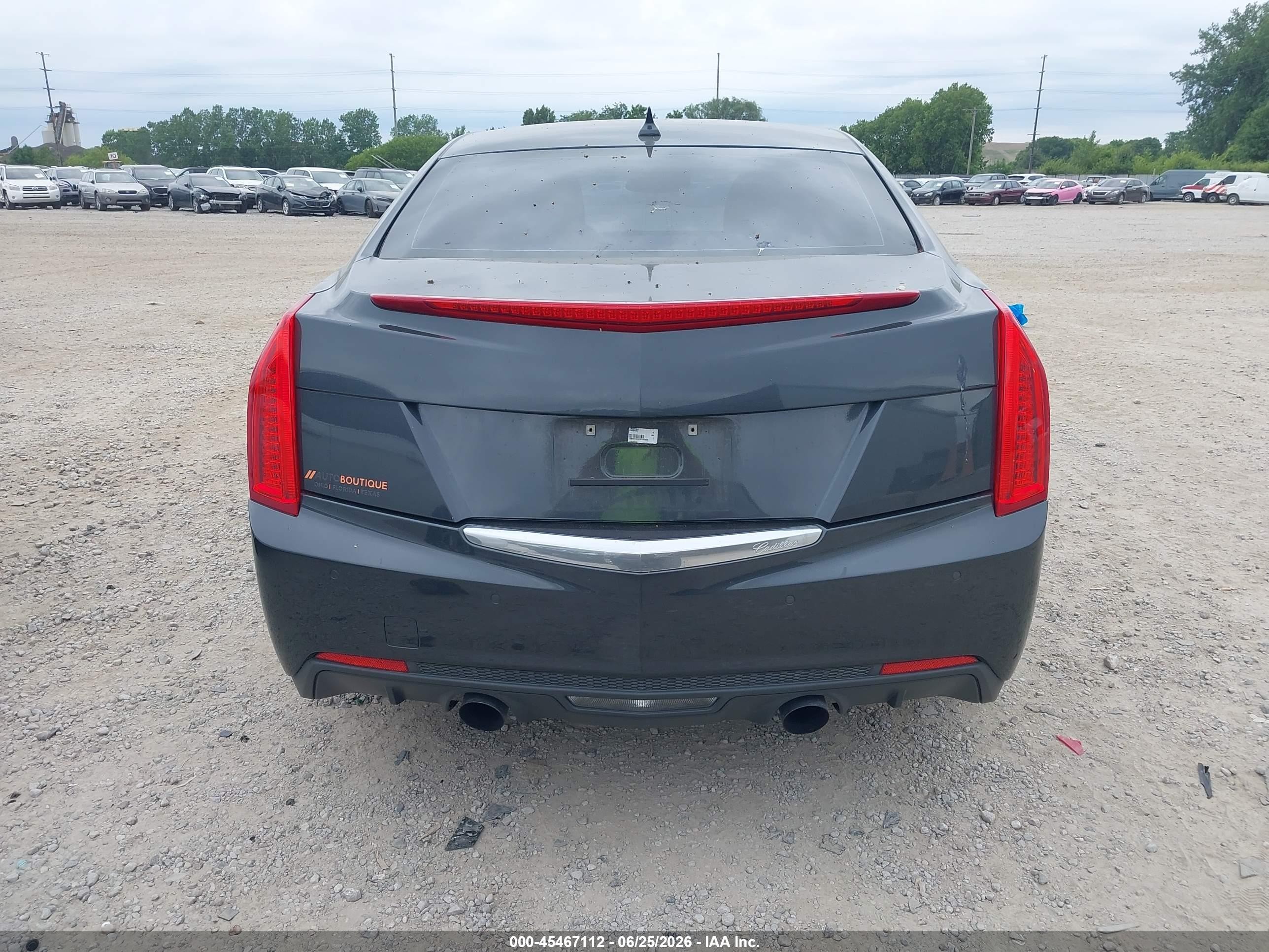 2014 Cadillac Ats Performance Gray vin: 1G6AC5SX4E0105055