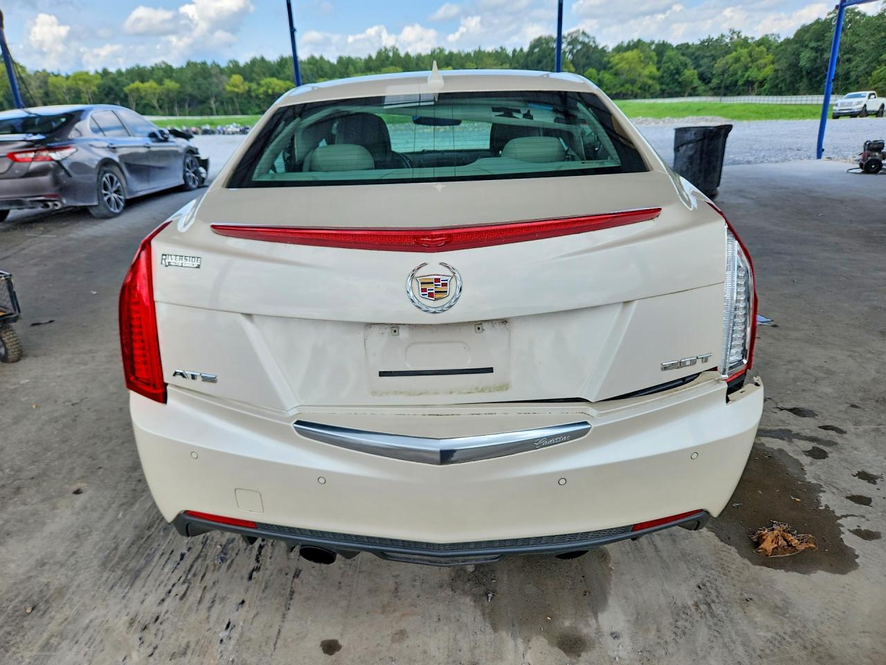 2014 Cadillac Ats Performance White vin: 1G6AC5SX5E0105243