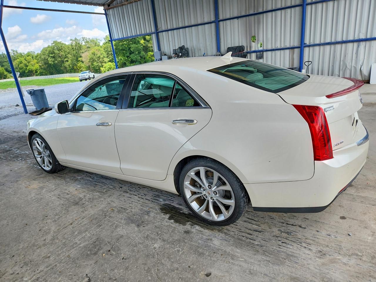 2014 Cadillac Ats Performance White vin: 1G6AC5SX5E0105243