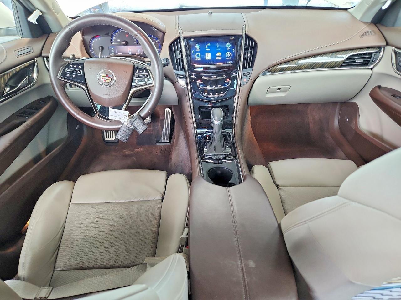 2014 Cadillac Ats Performance White vin: 1G6AC5SX5E0105243