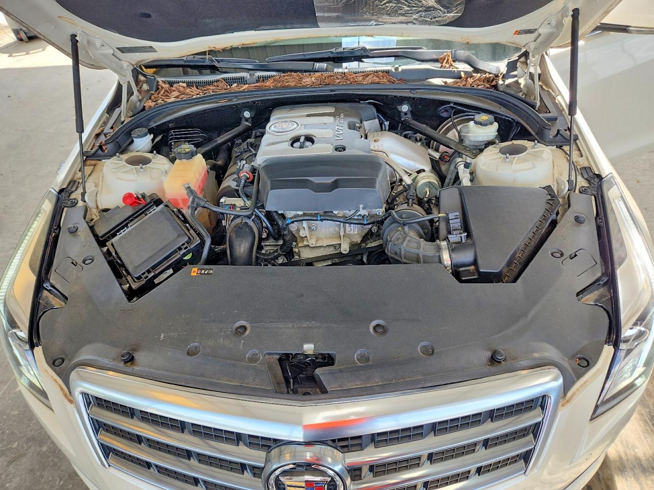 2014 Cadillac Ats Performance White vin: 1G6AC5SX5E0105243