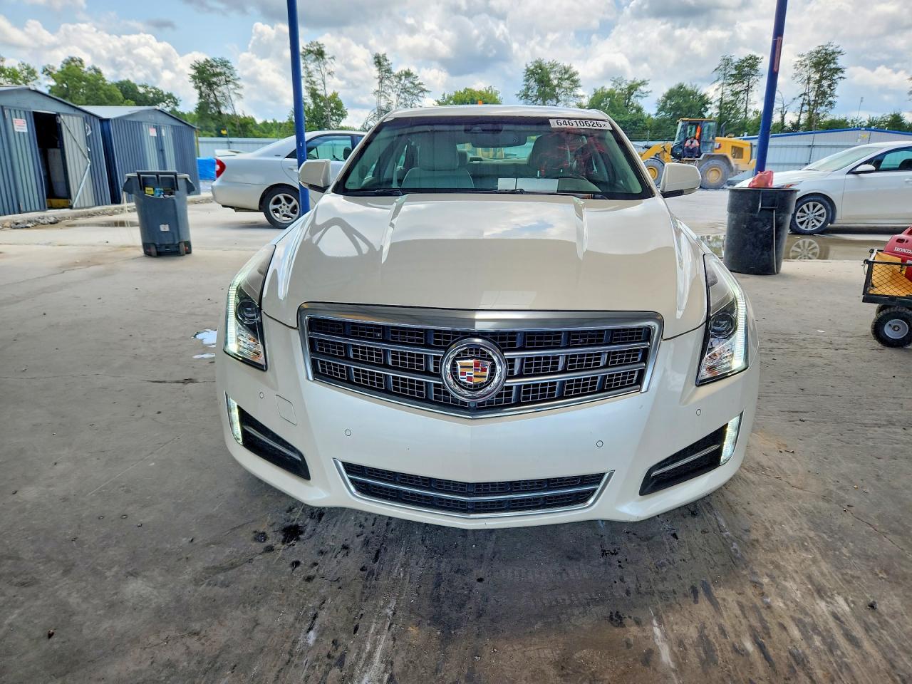 2014 Cadillac Ats Performance Белый vin: 1G6AC5SX5E0105243