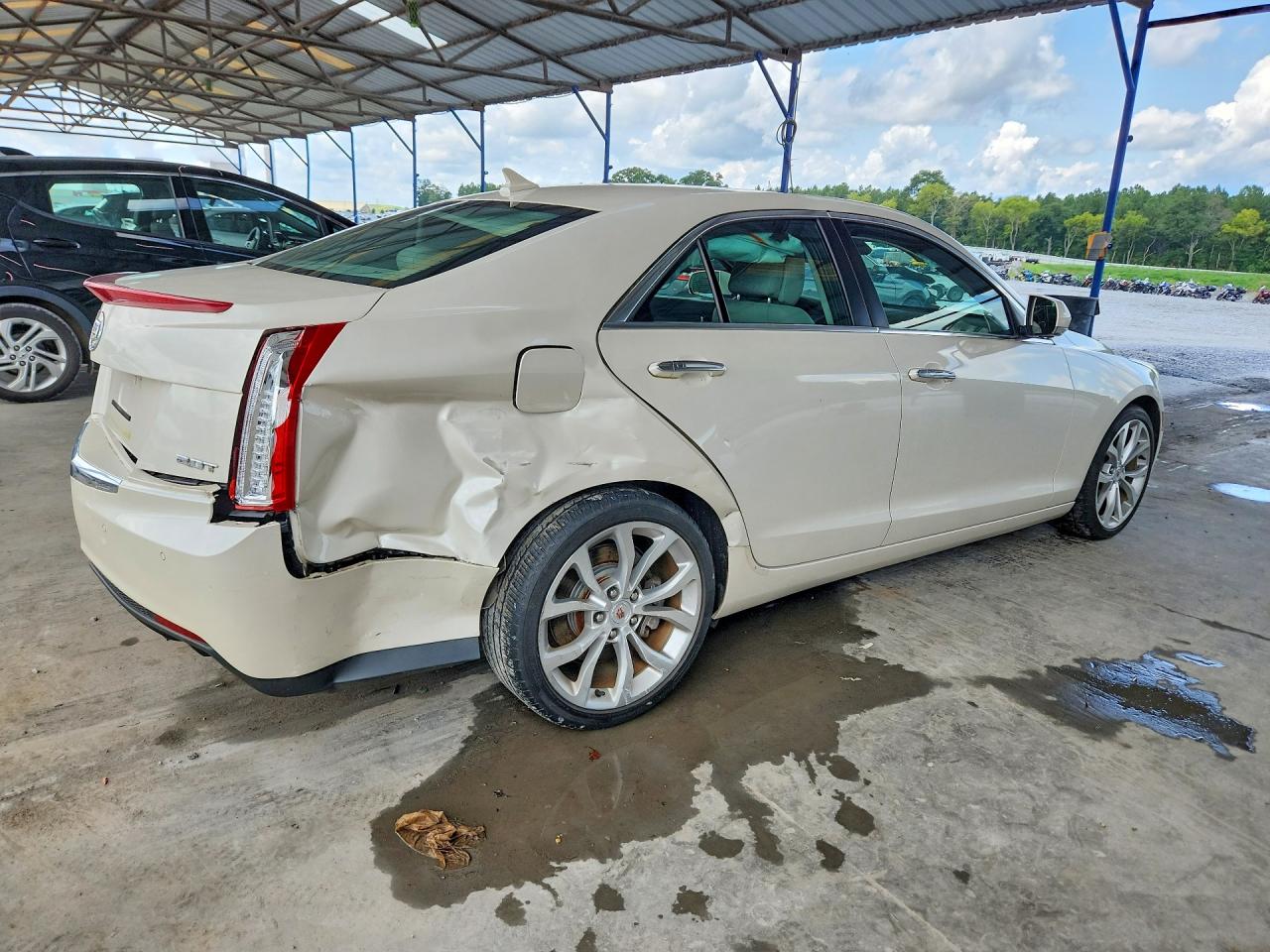 2014 Cadillac Ats Performance Белый vin: 1G6AC5SX5E0105243