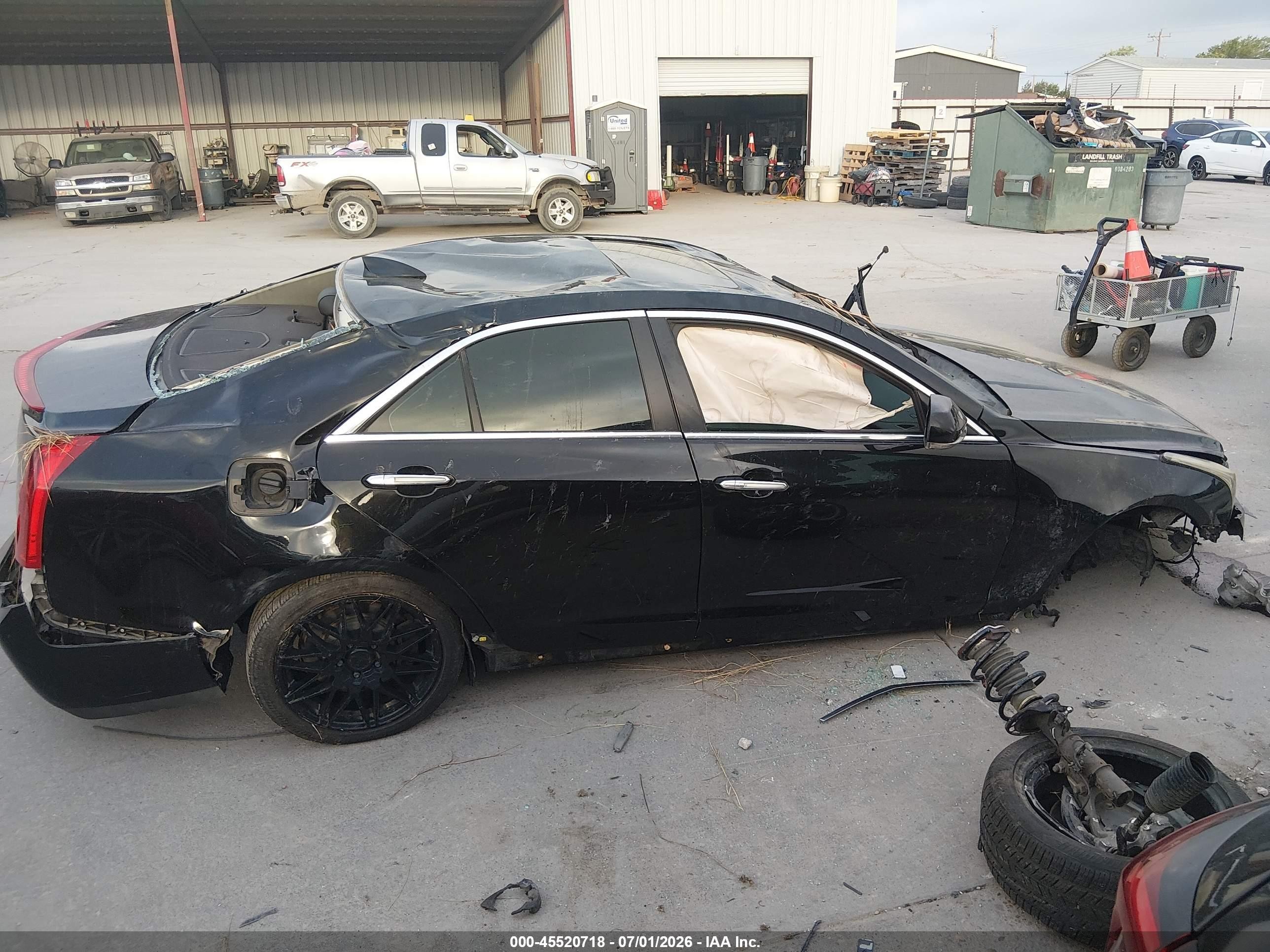 2015 Cadillac Ats Performance Black vin: 1G6AC5SX5F0104207