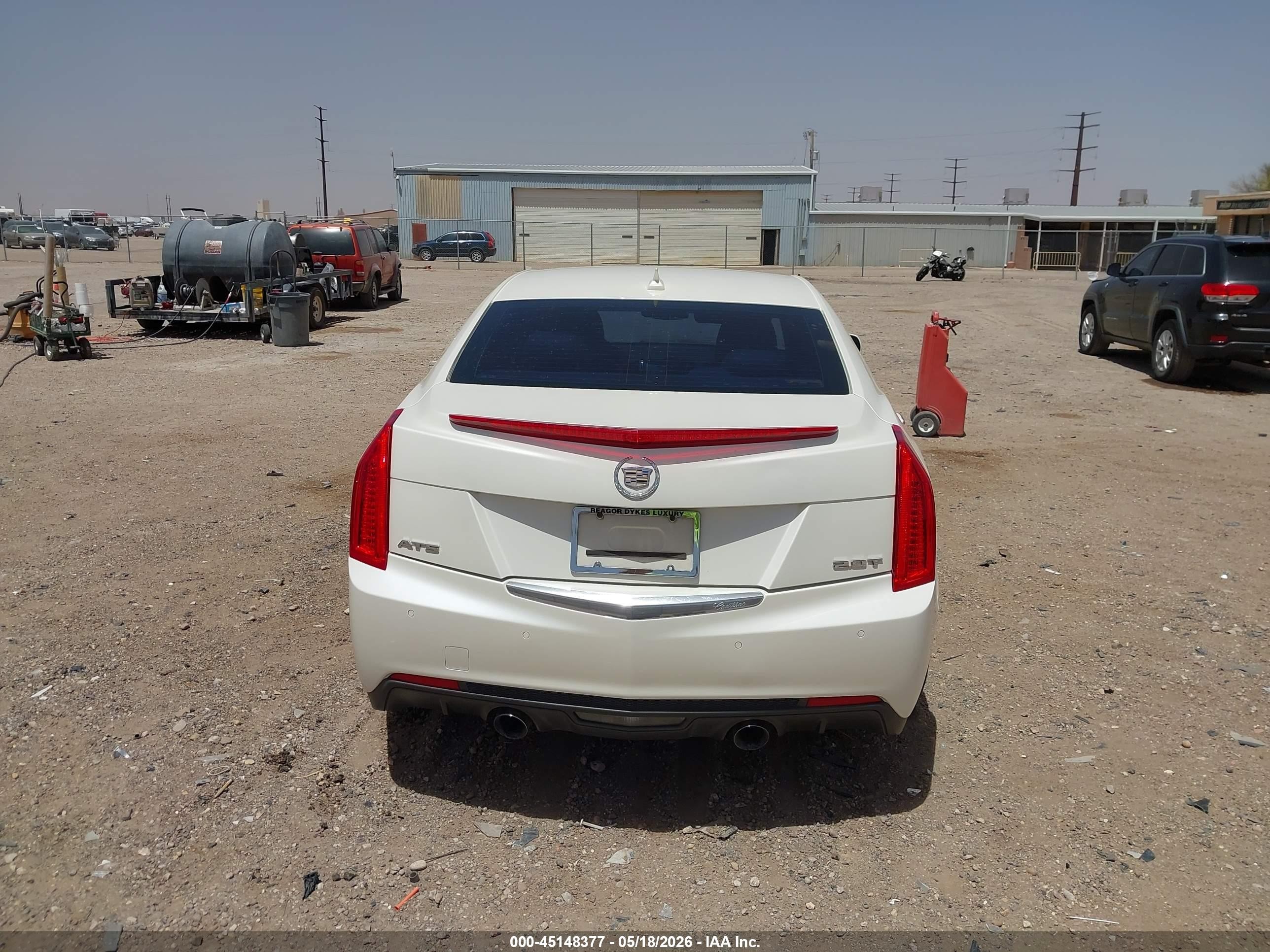 2013 Cadillac Ats Performance White vin: 1G6AC5SX6D0132014