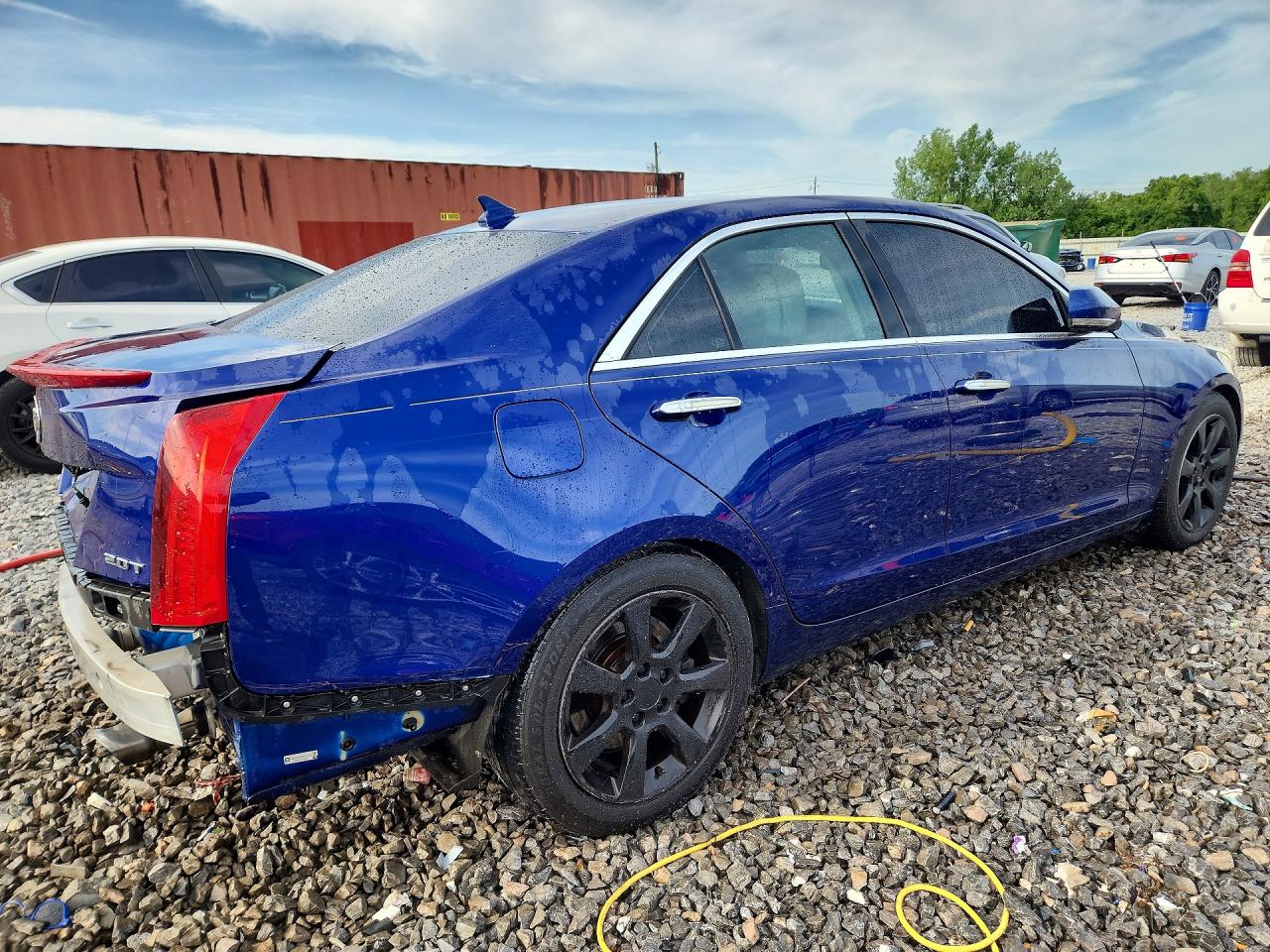 2013 Cadillac Ats Performance Синий vin: 1G6AC5SX6D0141232