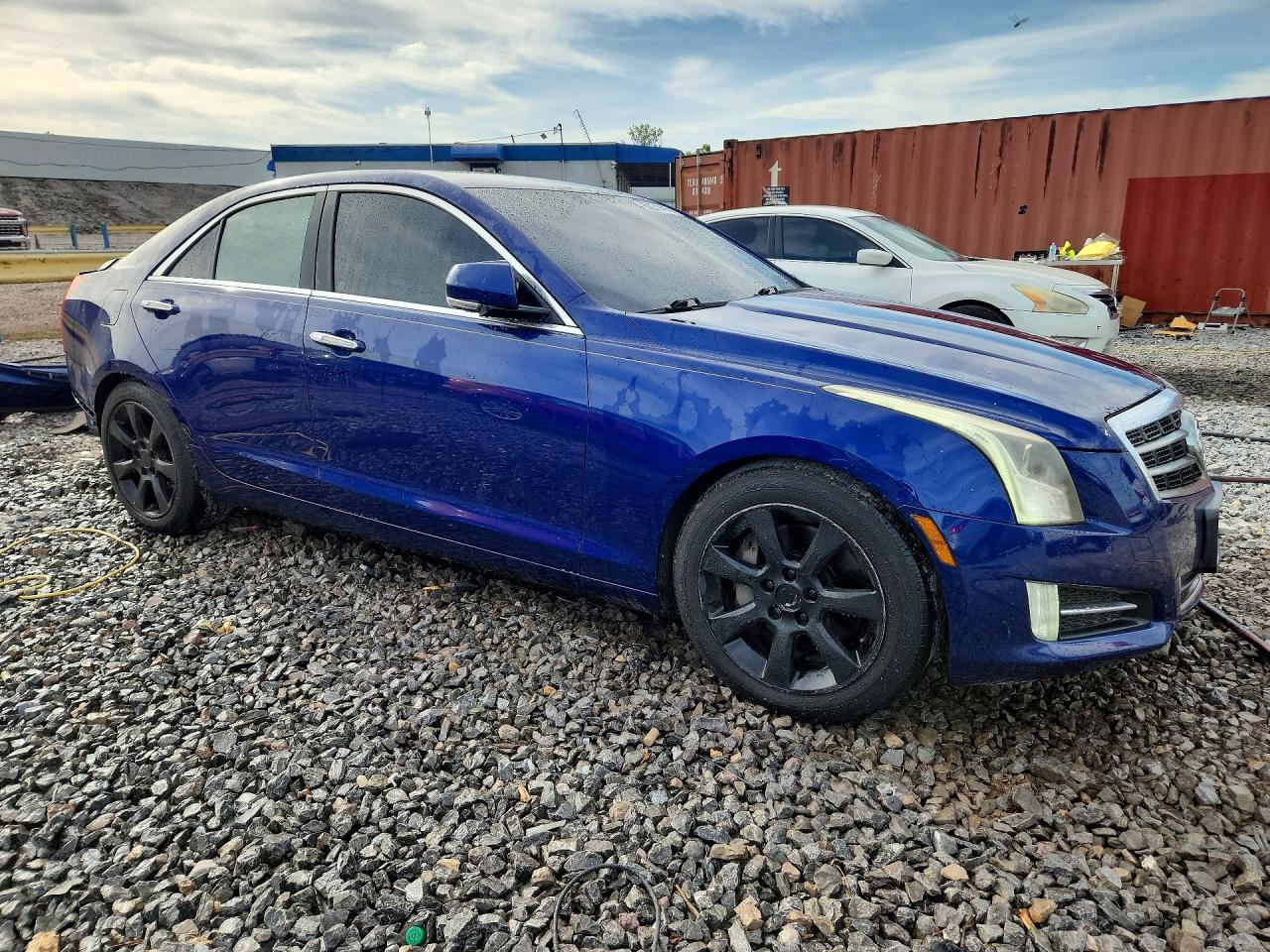 2013 Cadillac Ats Performance Синий vin: 1G6AC5SX6D0141232