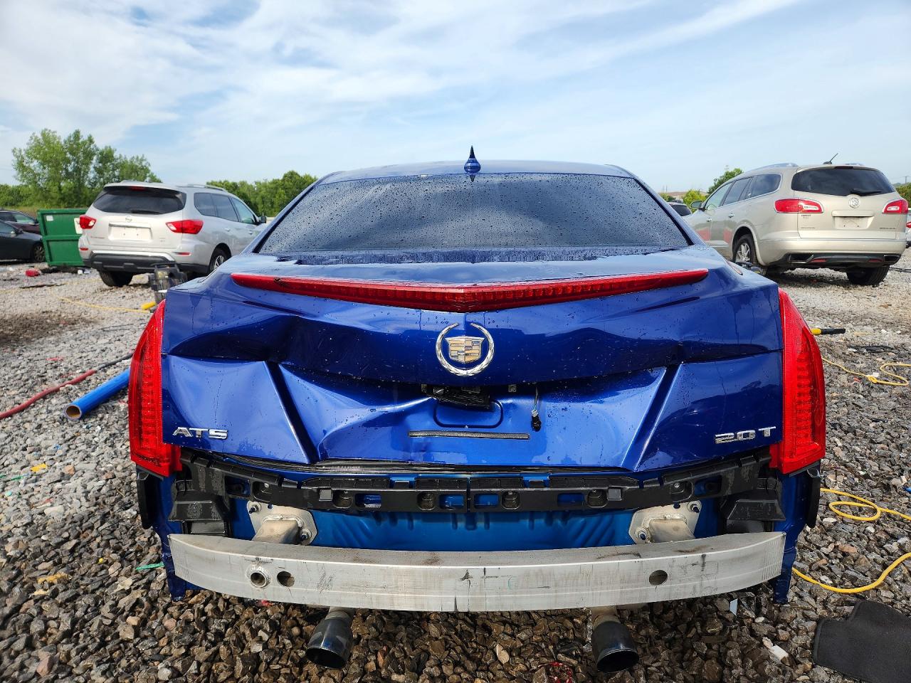 2013 Cadillac Ats Performance Синий vin: 1G6AC5SX6D0141232