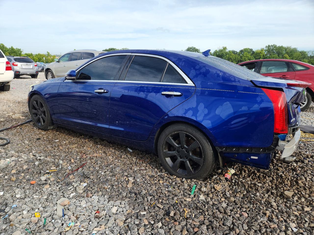 2013 Cadillac Ats Performance Синий vin: 1G6AC5SX6D0141232