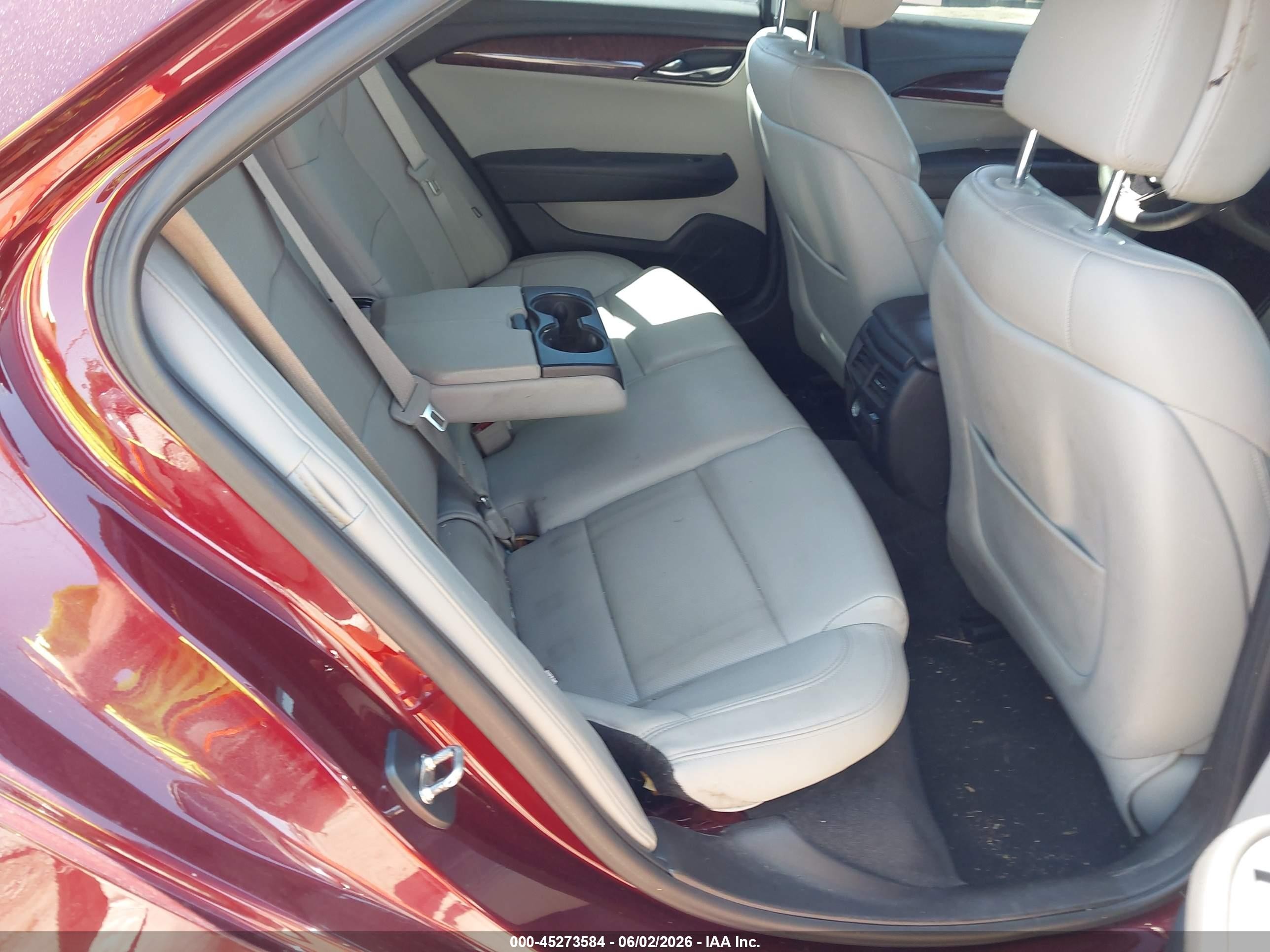 2014 Cadillac Ats Performance Burgundy vin: 1G6AC5SX6E0175365