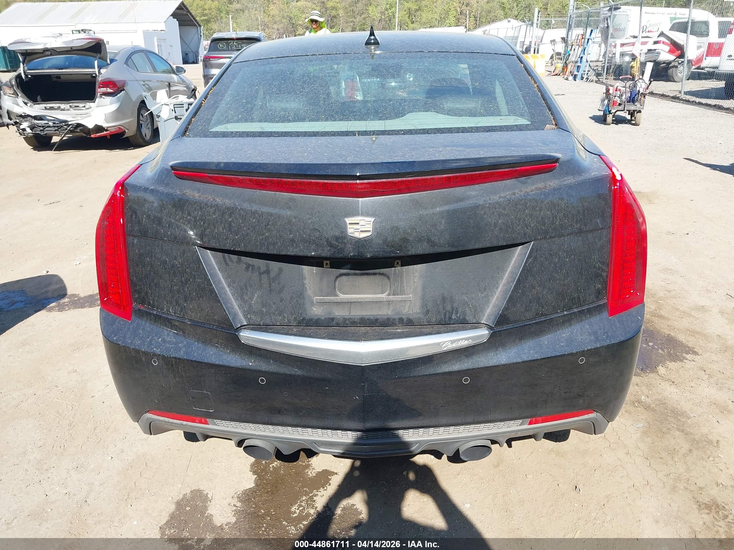 2013 Cadillac Ats Performance Black vin: 1G6AC5SX8D0140227